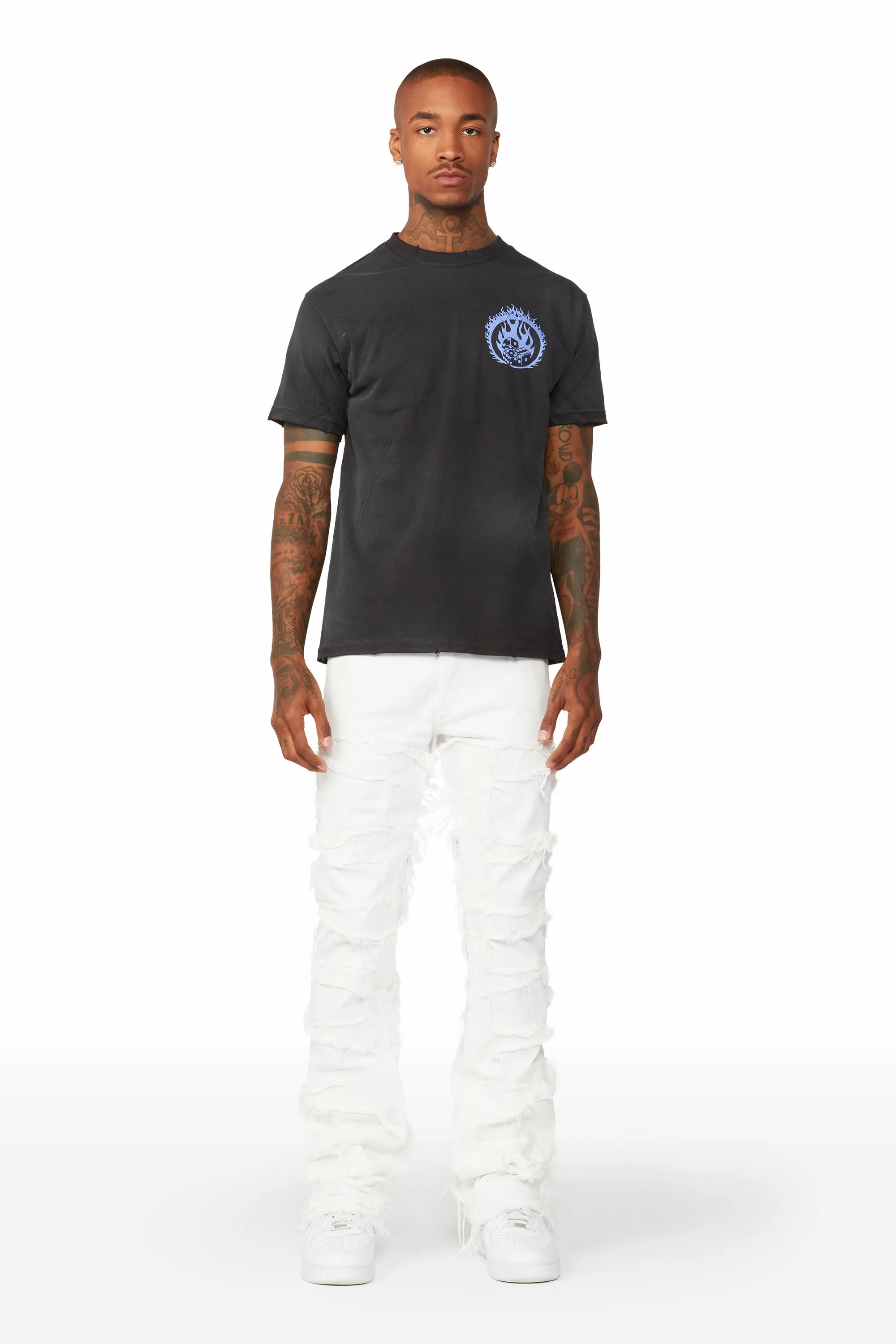 Seger Black Graphic T-Shirt sold by Rockstar Original product image thumbnail 5