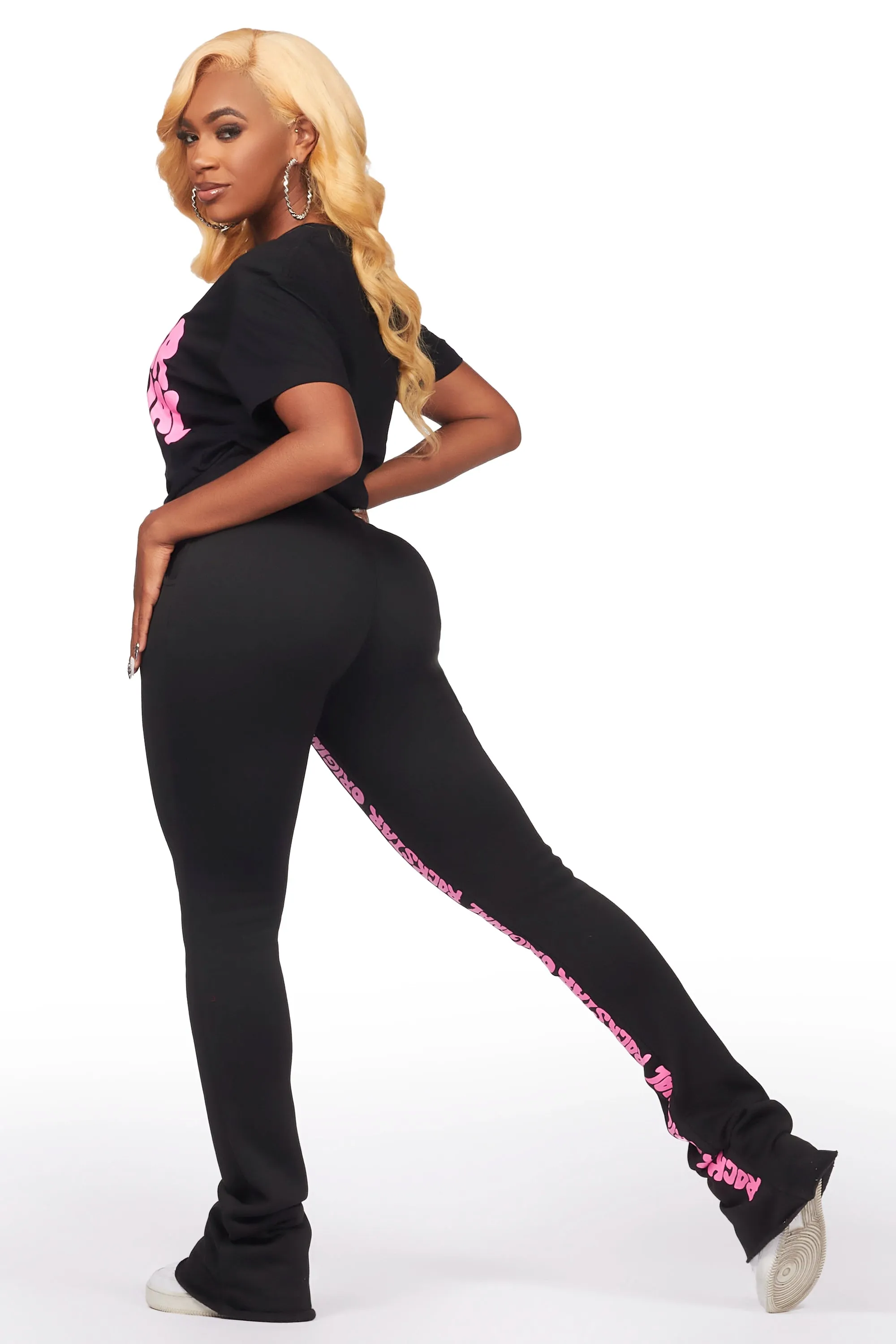 Monique Black T-Shirt Trackset sold by Rockstar Original product image thumbnail 5