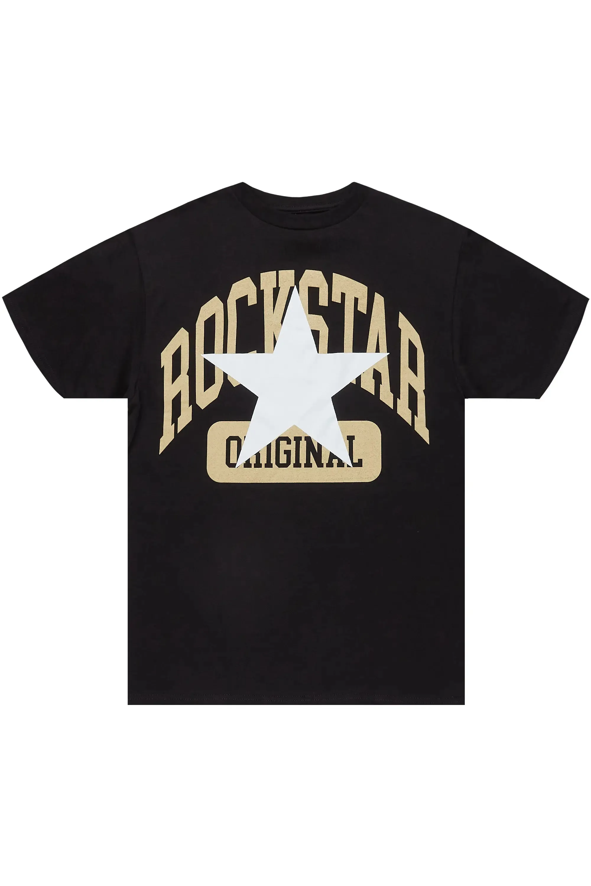 Dash Black/Beige Graphic T-Shirt sold by Rockstar Original