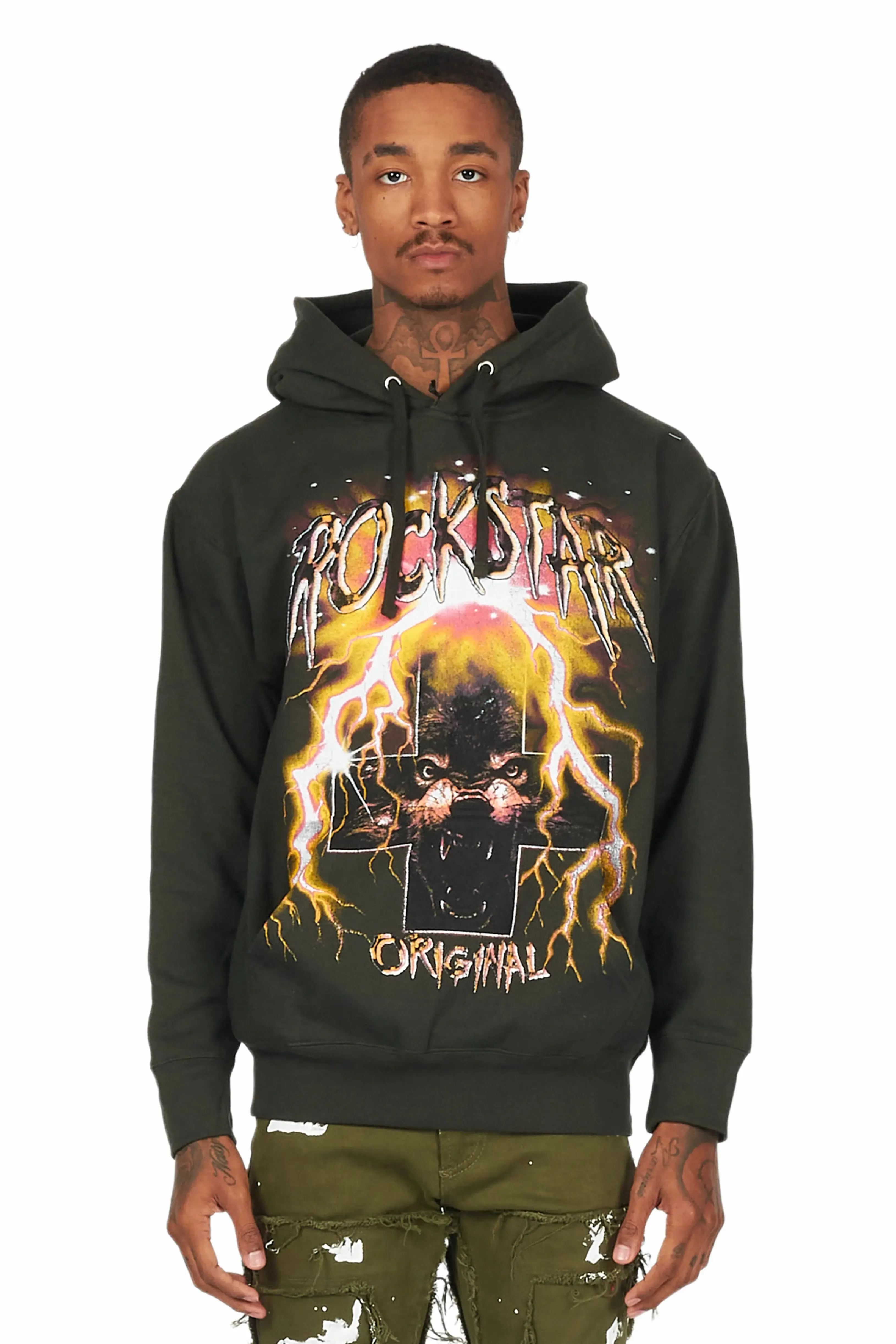 Bolk Green Graphic Hoodie sold by Rockstar Original