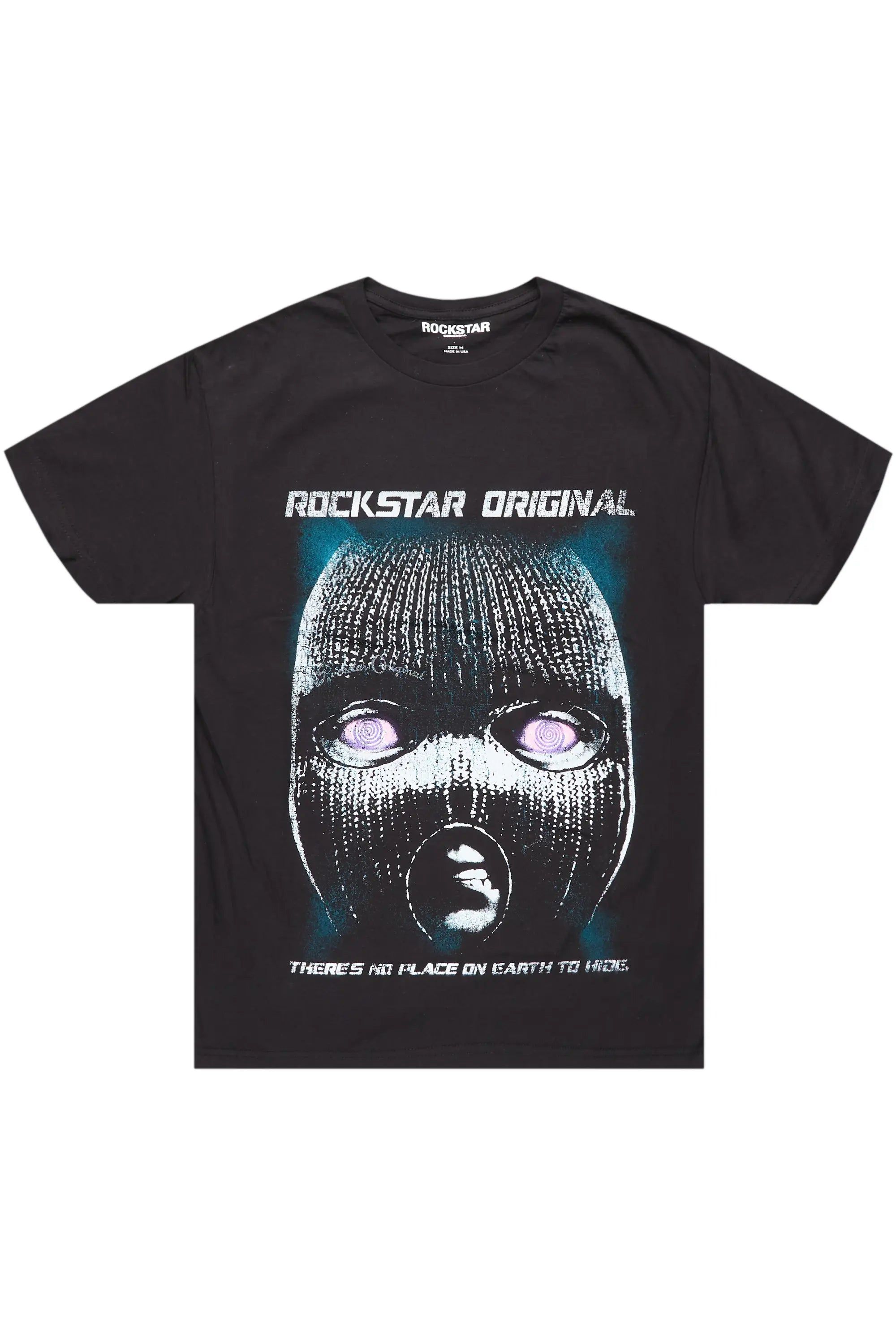 Darwin Black Graphic T-Shirt sold by Rockstar Original product image thumbnail 2