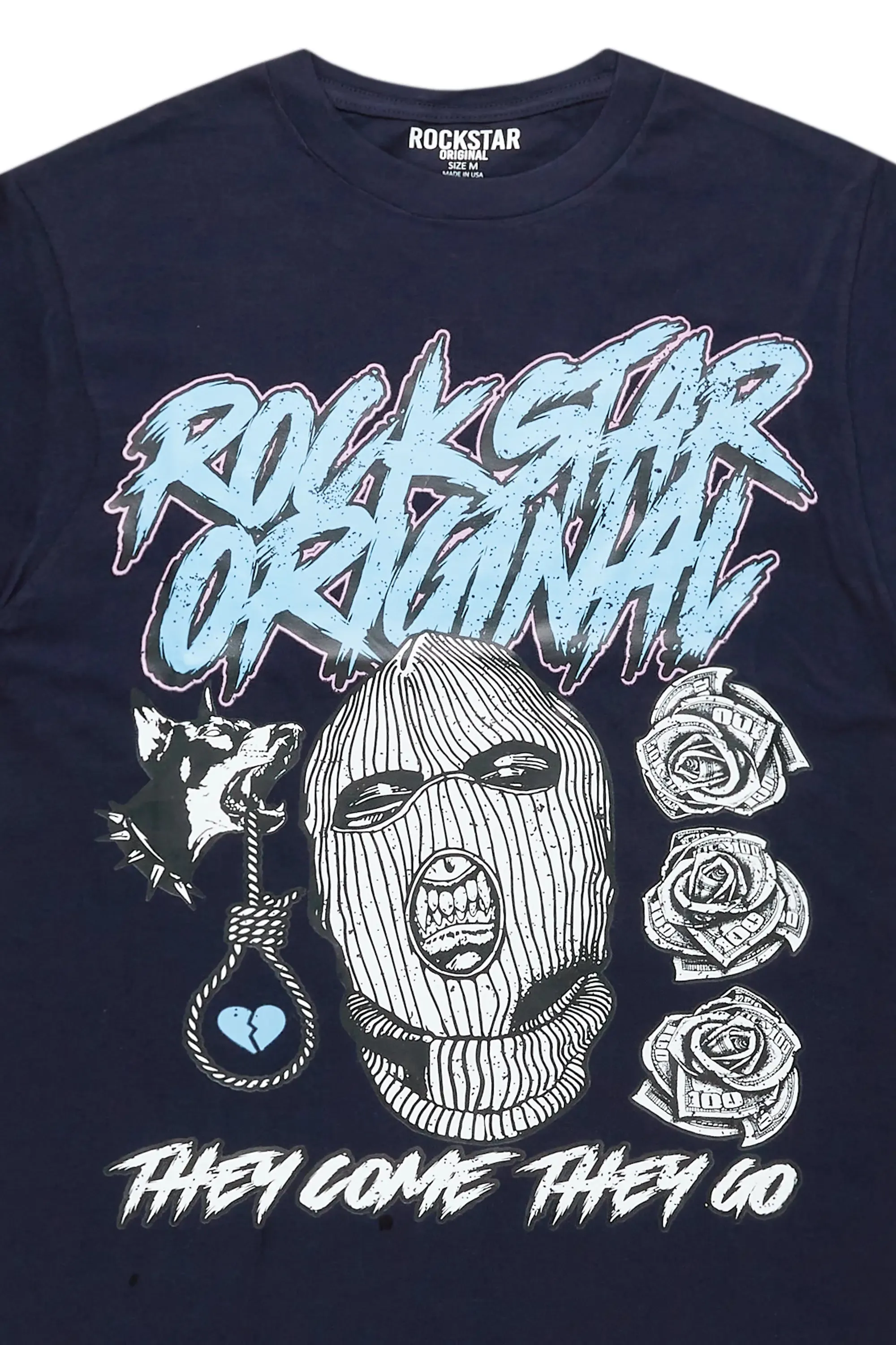 Clava Navy Graphic T-Shirt sold by Rockstar Original product image thumbnail 2