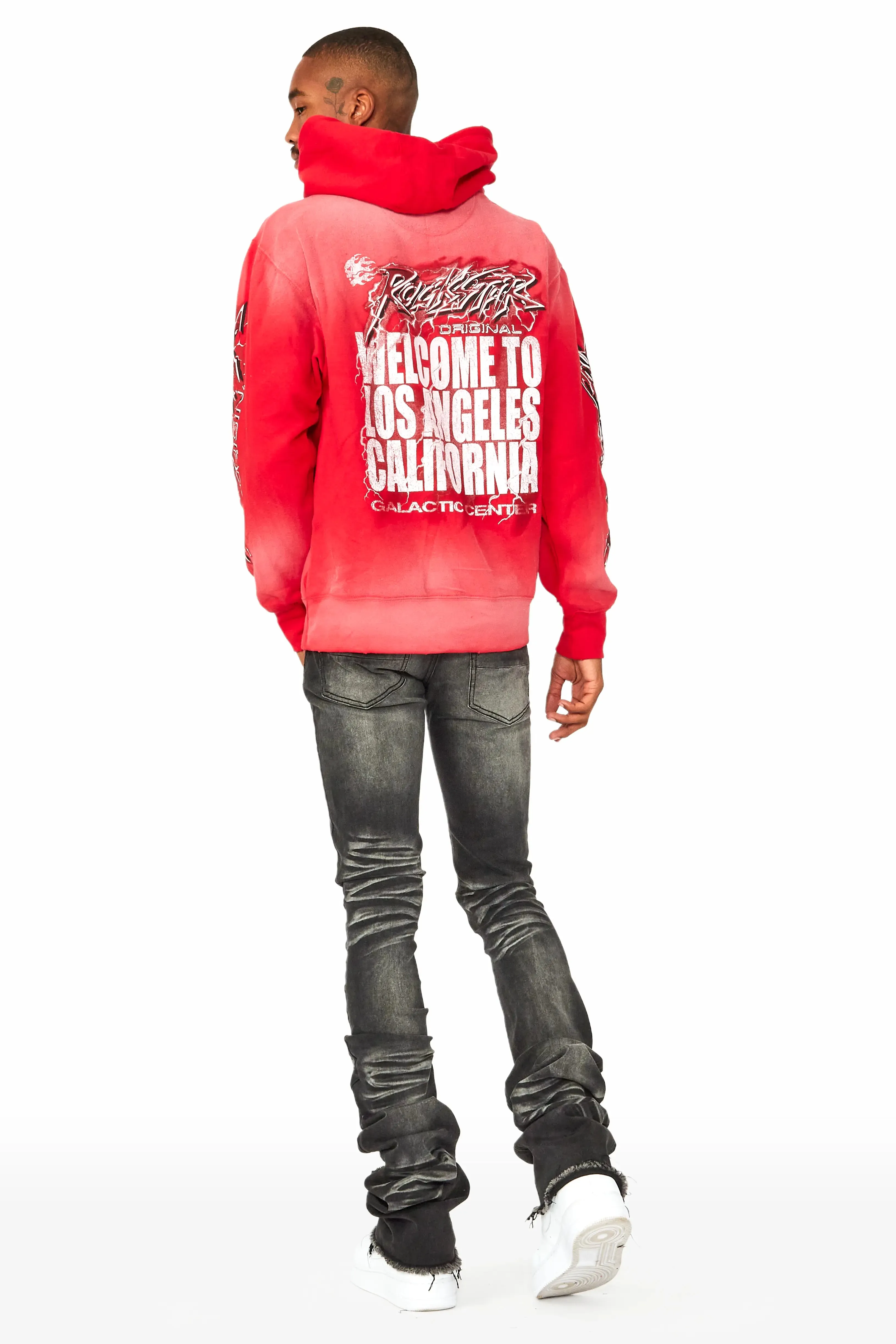 Hai Red Graphic Hoodie sold by Rockstar Original product image thumbnail 4