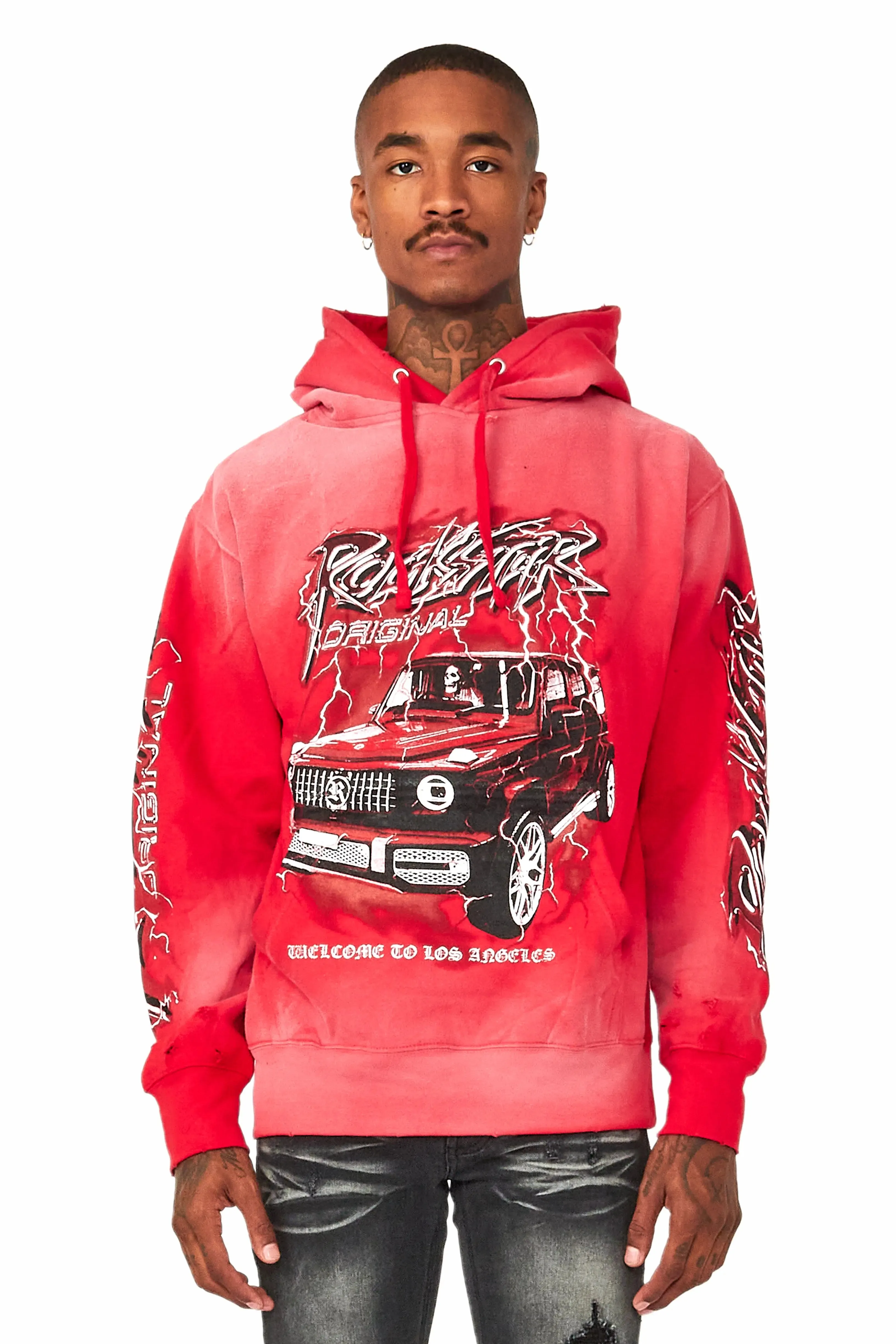Hai Red Graphic Hoodie sold by Rockstar Original