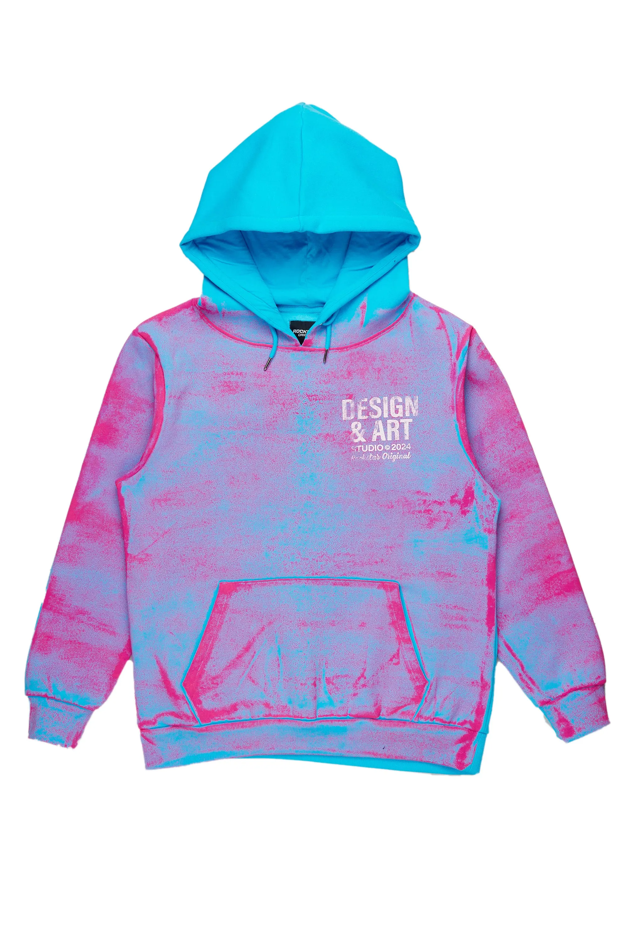 Cano Blue/Pink Graphic Hoodie sold by Rockstar Original