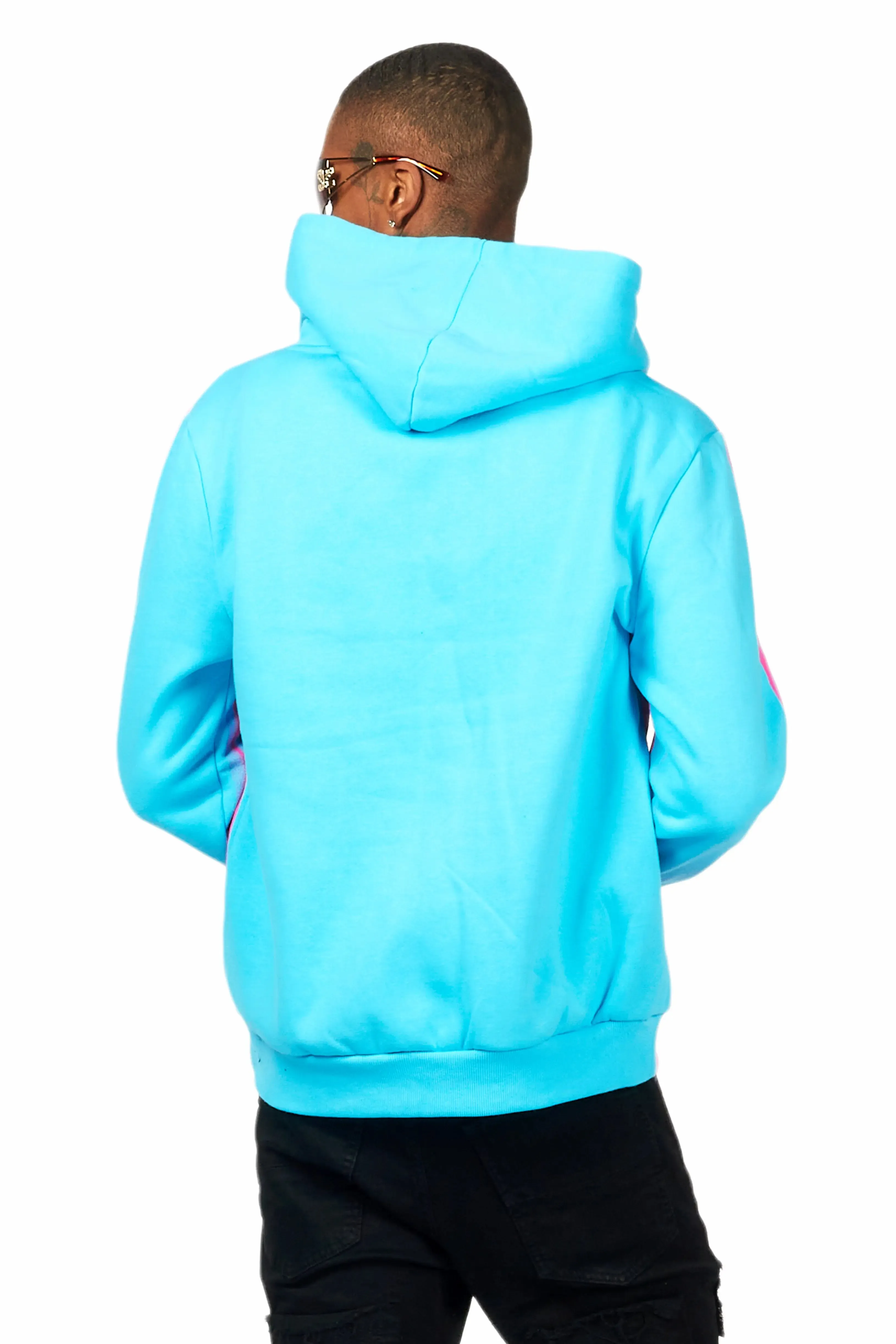 Cano Blue/Pink Graphic Hoodie sold by Rockstar Original product image thumbnail 3