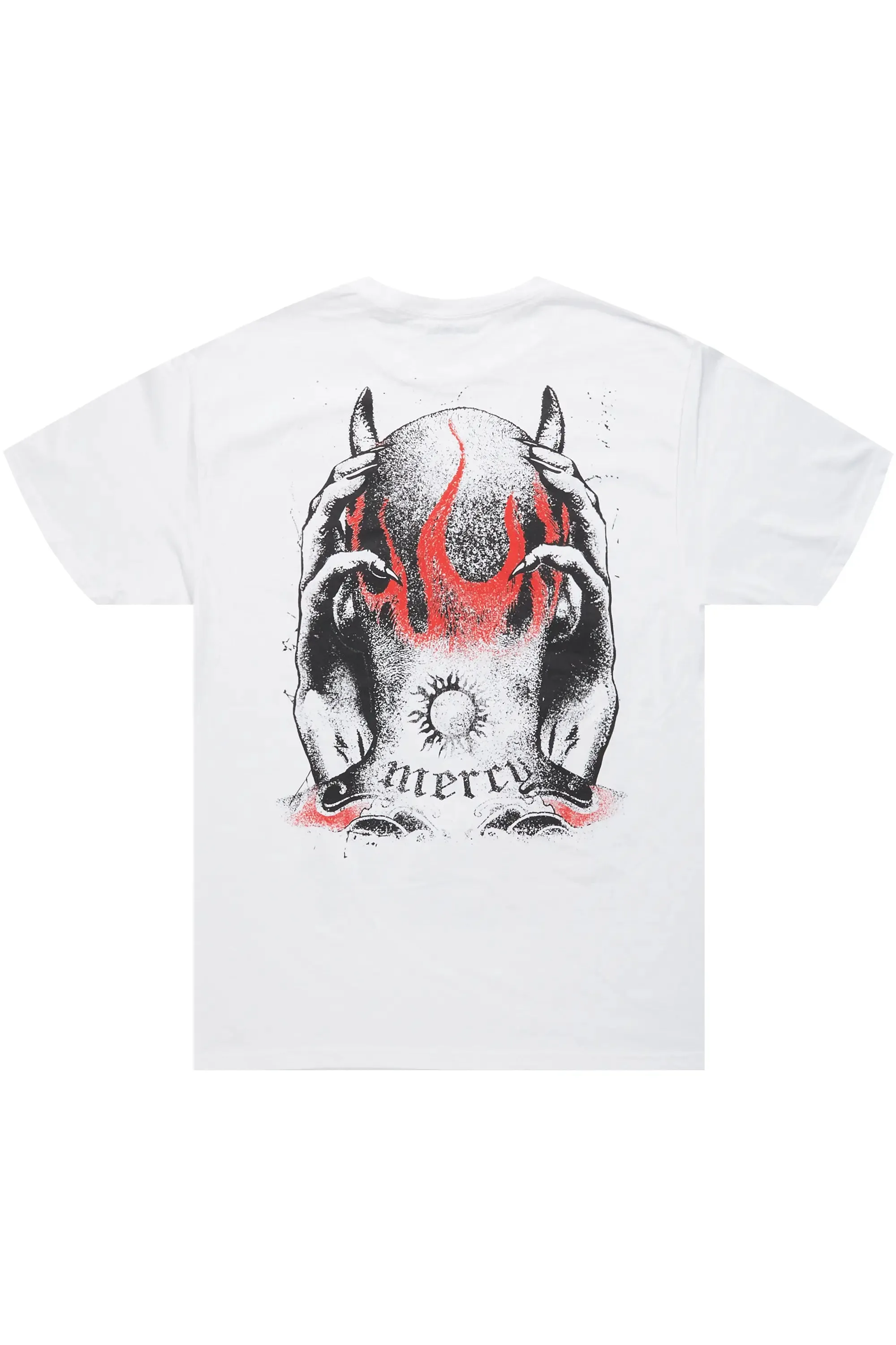 Mercy White Graphic T-Shirt sold by Rockstar Original product image thumbnail 5