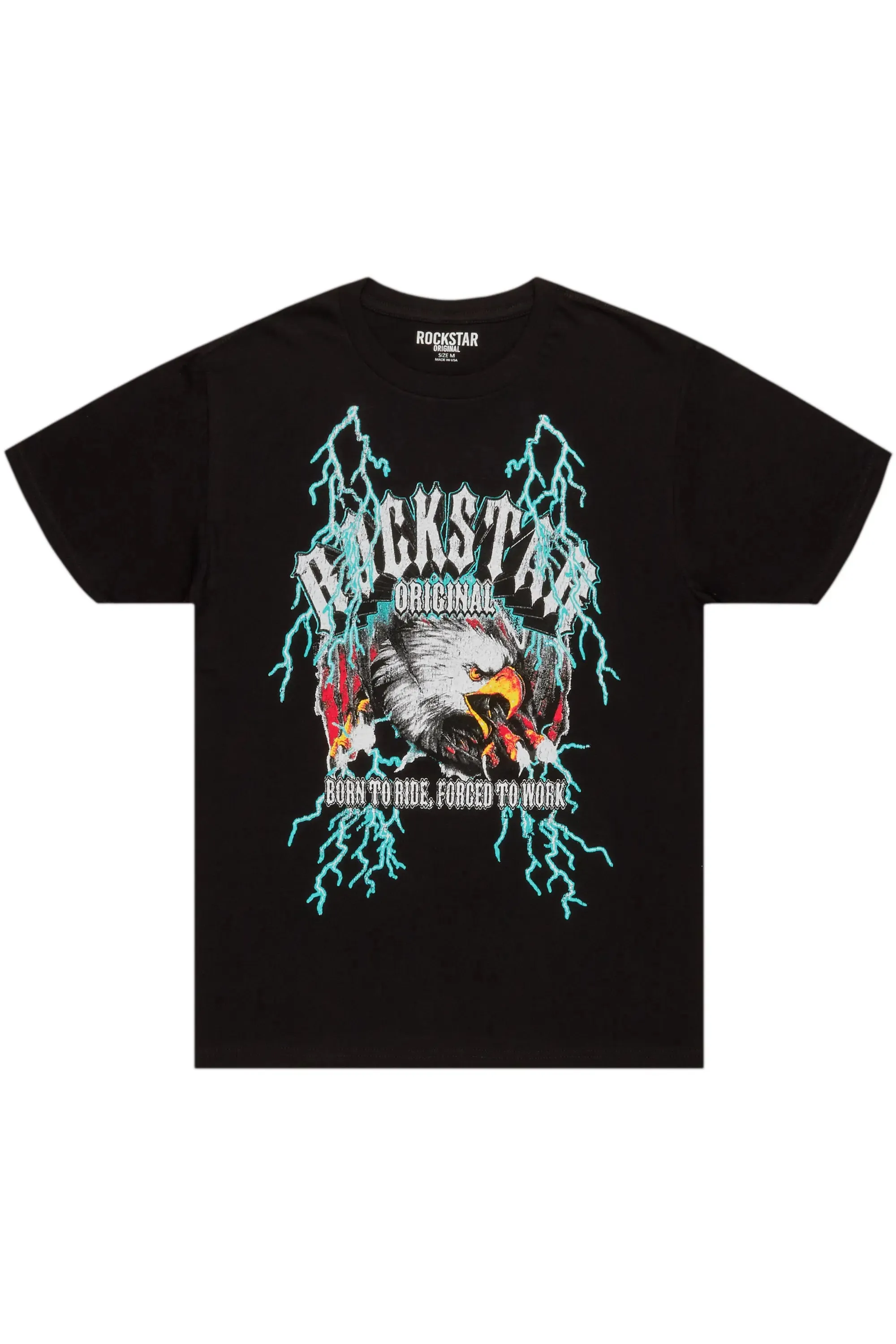 Balder Black Graphic T-Shirt sold by Rockstar Original