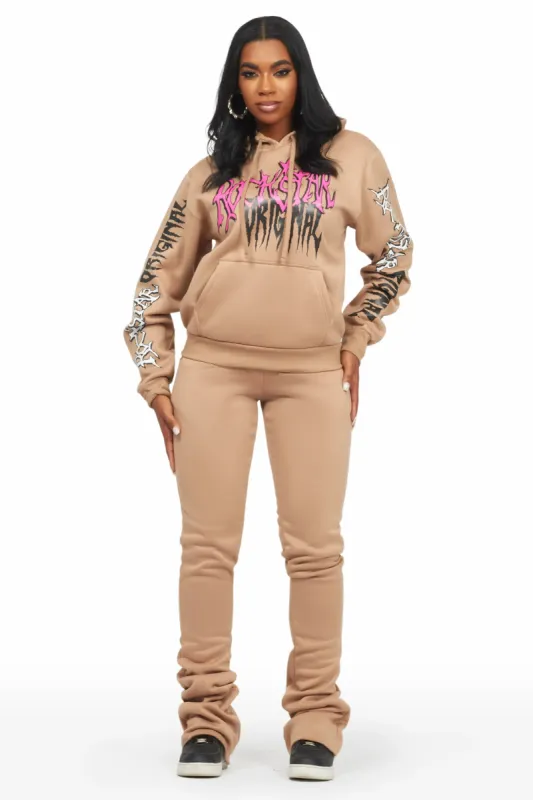 Oliviee Tan Super Stacked Trackset sold by Rockstar Original