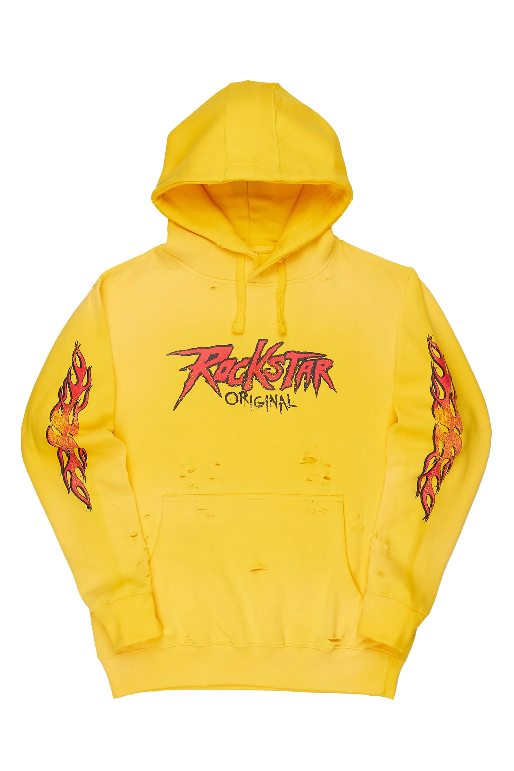 Gaston Yellow Graphic Hoodie sold by Rockstar Original