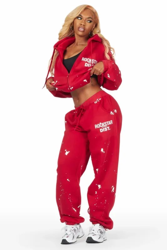 Mycal Red Oversized Trackset sold by Rockstar Original