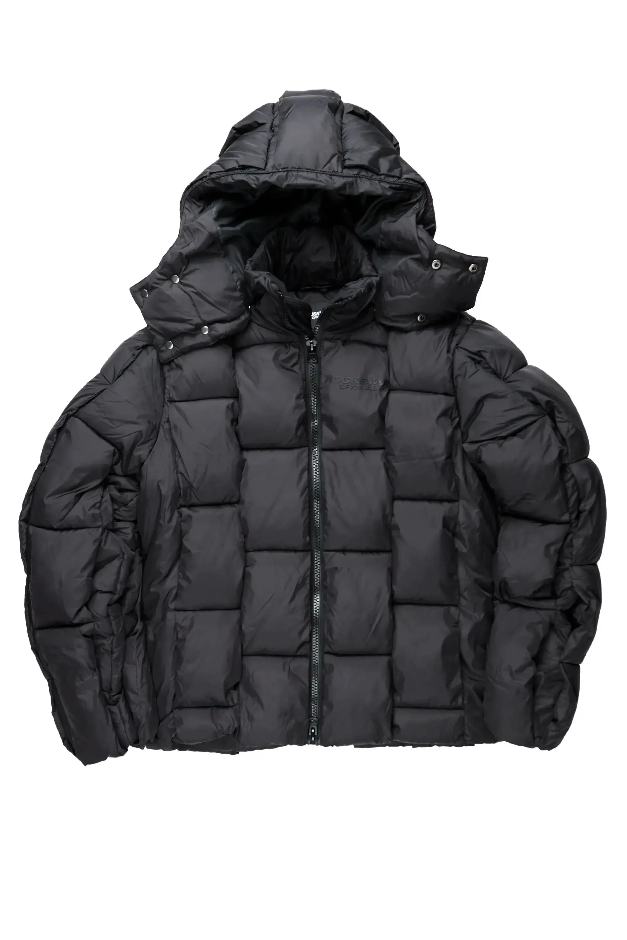Marley Black Puffer Jacket sold by Rockstar Original product image thumbnail 2