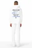 Milton Off White Graphic Hoodie/Super Stacked Flare Pant Set sold by Rockstar Original