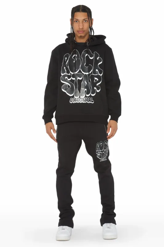 Warblen Black Slim Fit Track Set sold by Rockstar Original