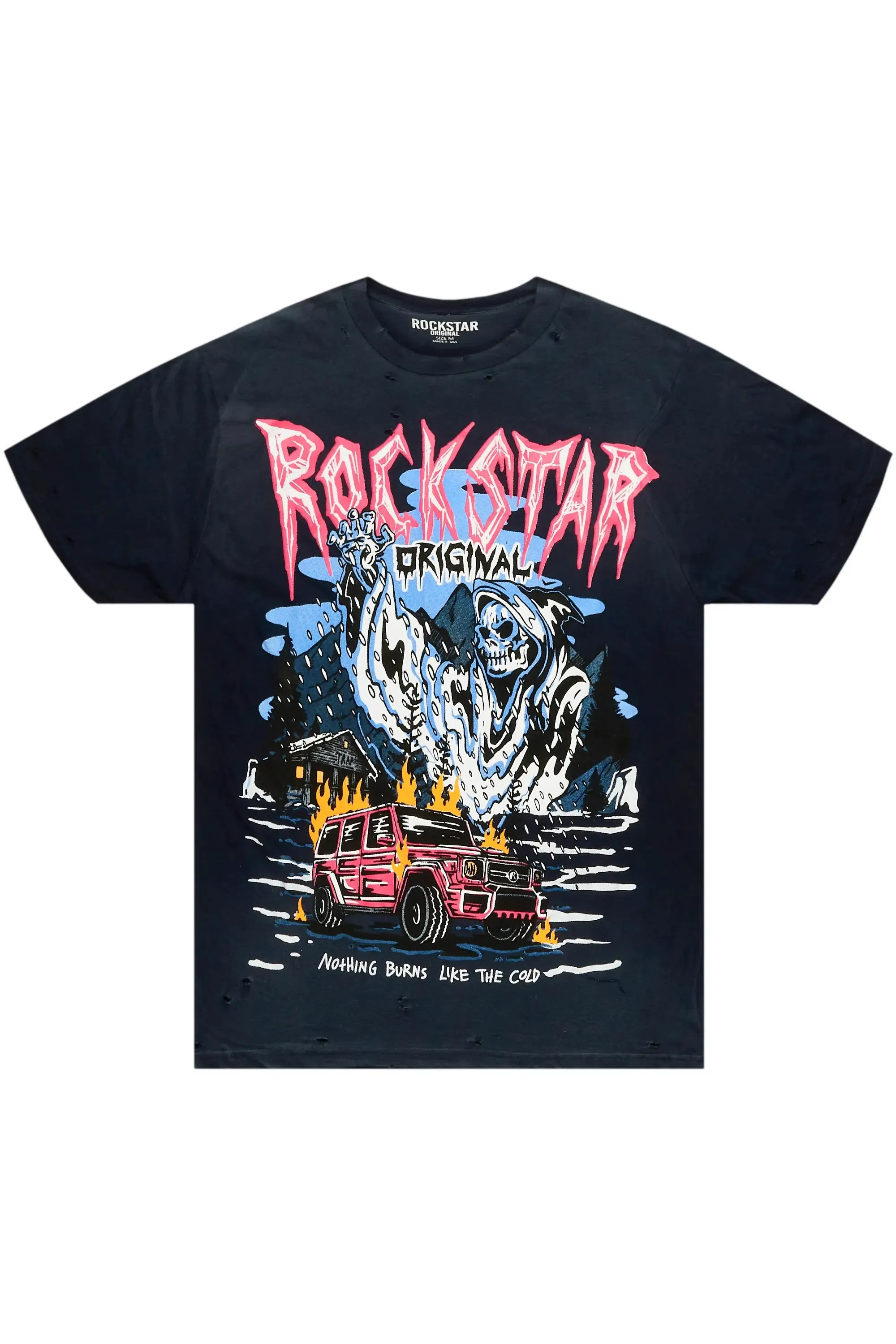 Kip Navy Graphic T-Shirt sold by Rockstar Original