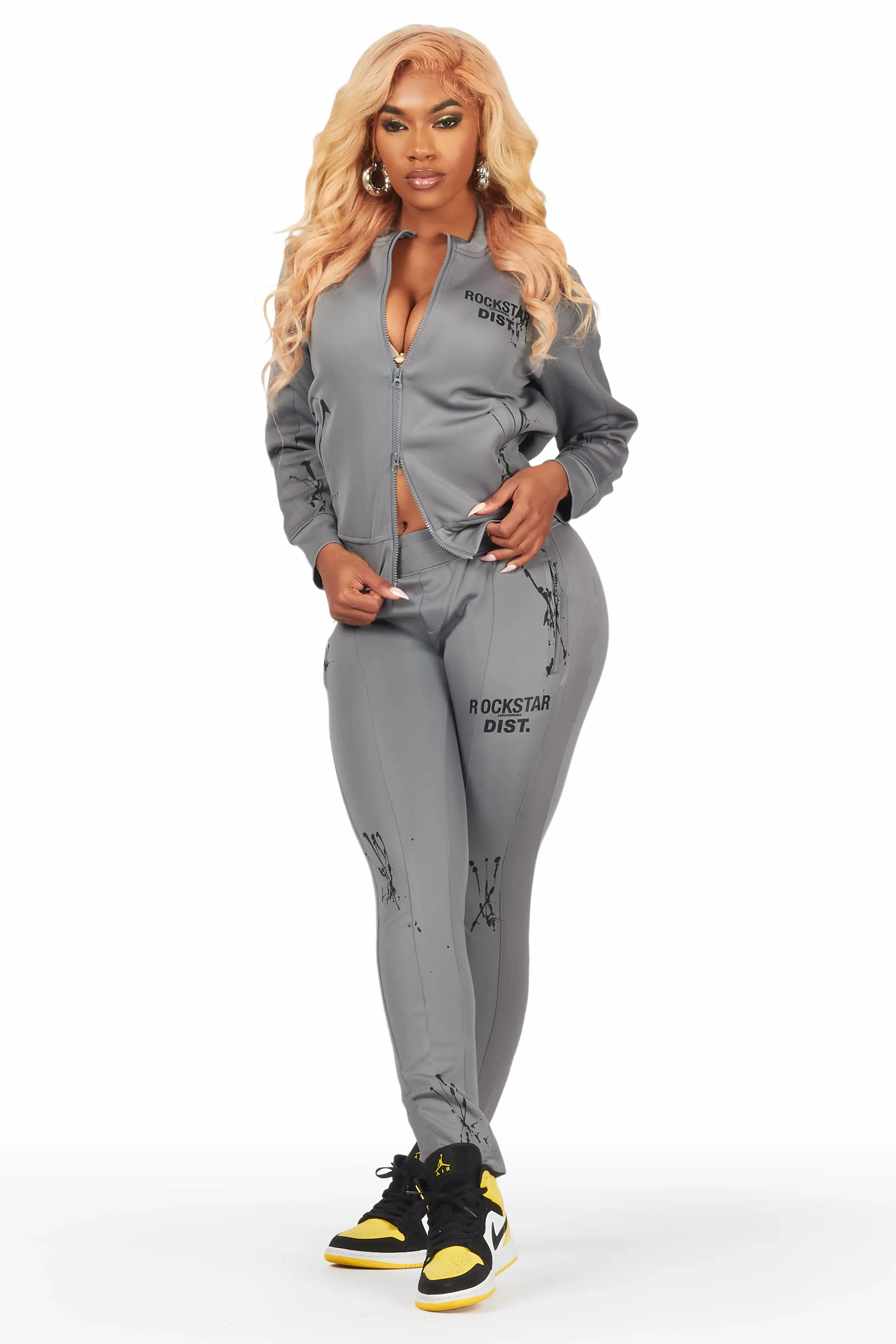 Arelia Grey Drippy Trackset sold by Rockstar Original