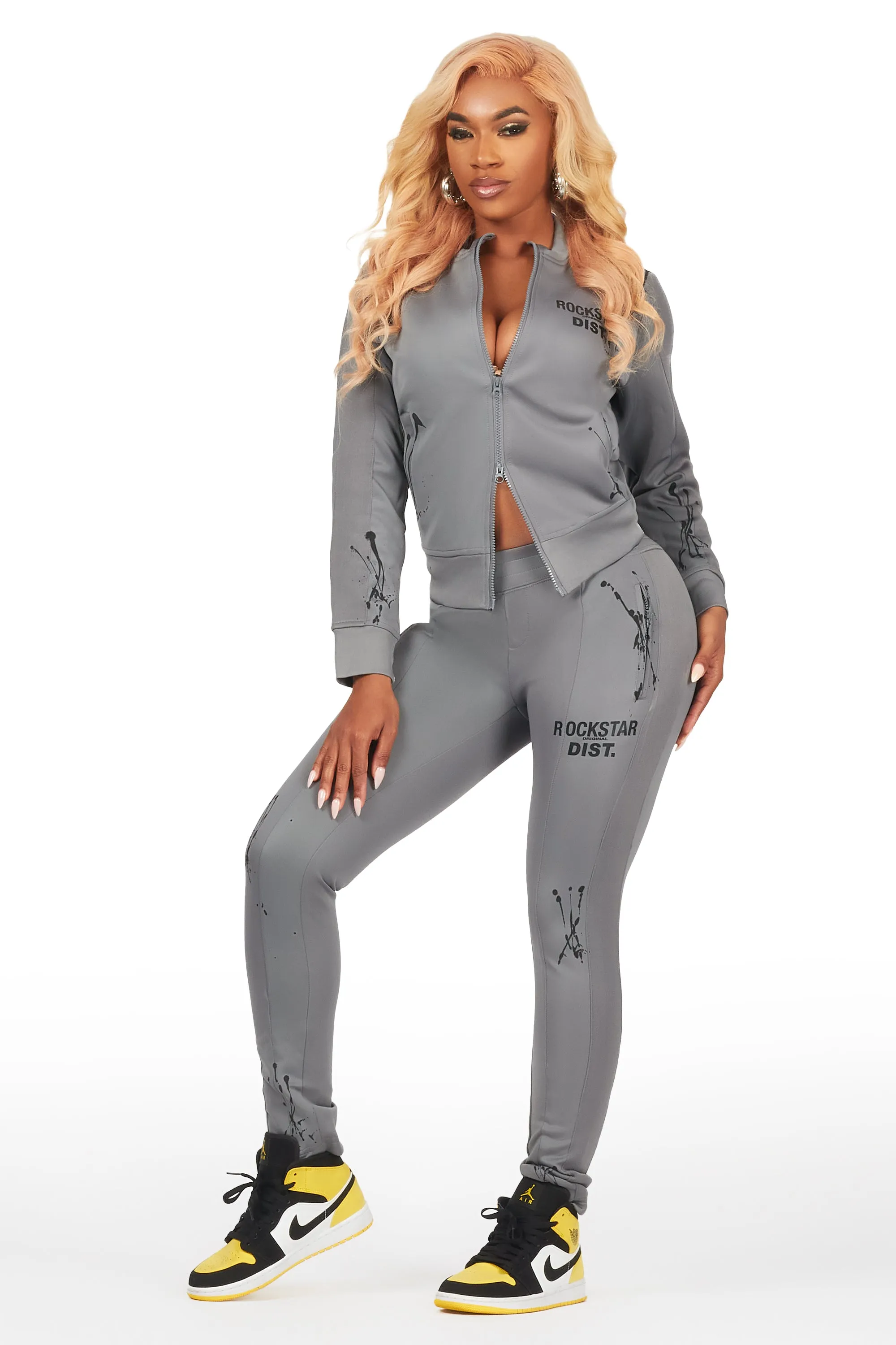 Arelia Grey Drippy Trackset sold by Rockstar Original product image thumbnail 3