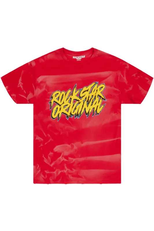 Zustrand Red Graphic T-Shirt sold by Rockstar Original