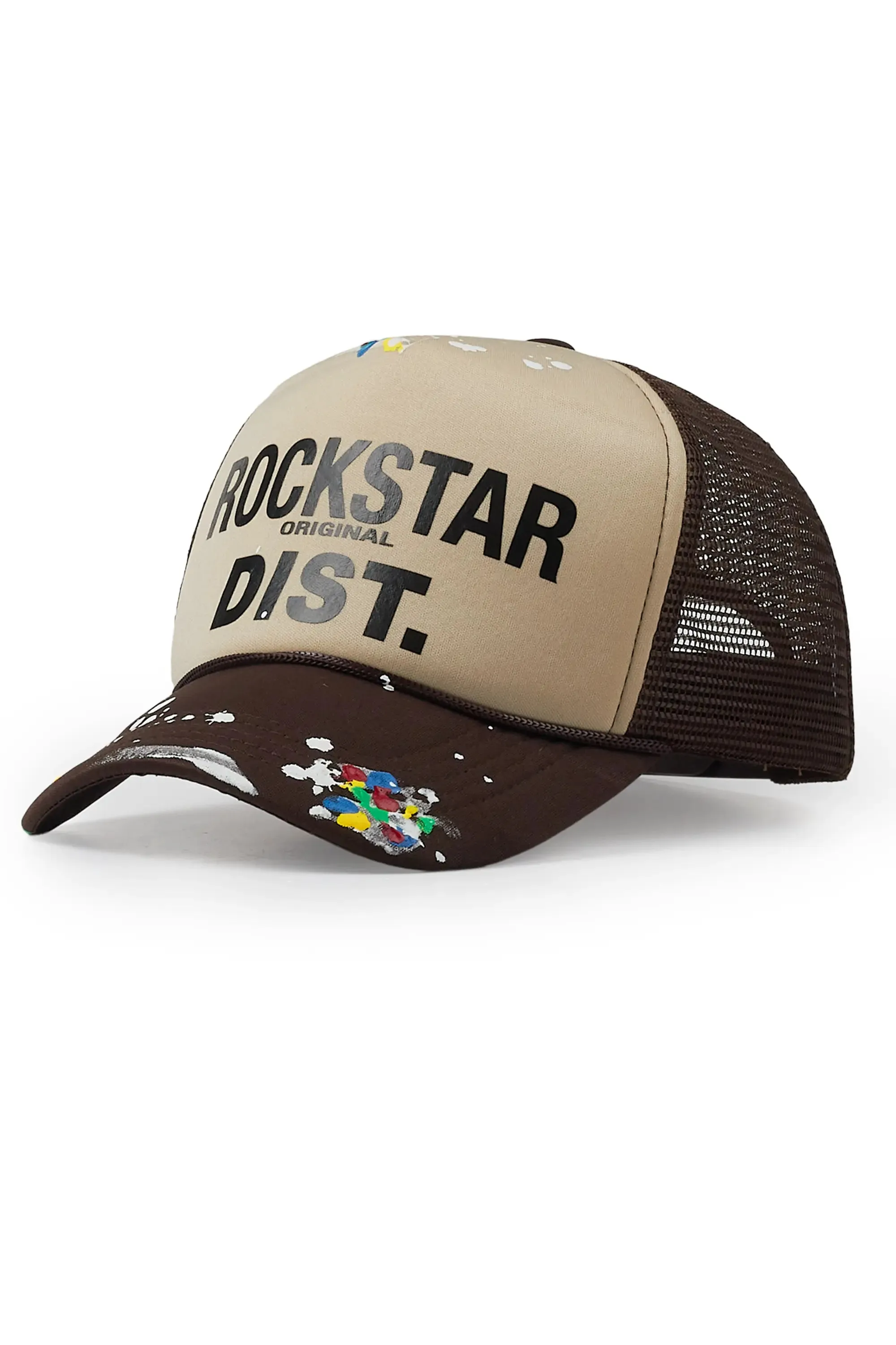 Good Side Only Tan Trucker Hat sold by Rockstar Original product image thumbnail 2
