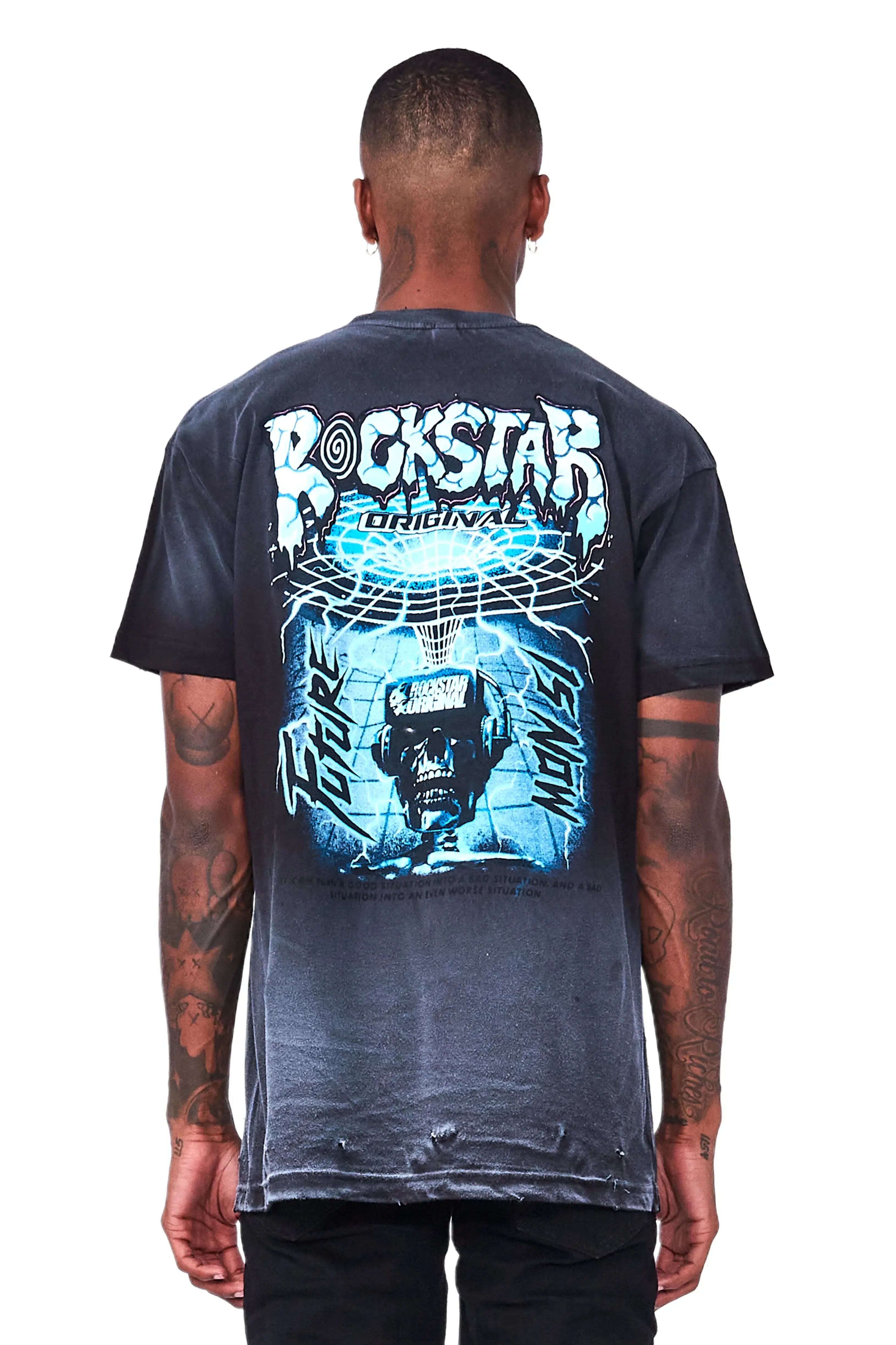 Gorka Black Graphic T-Shirt sold by Rockstar Original product image thumbnail 2