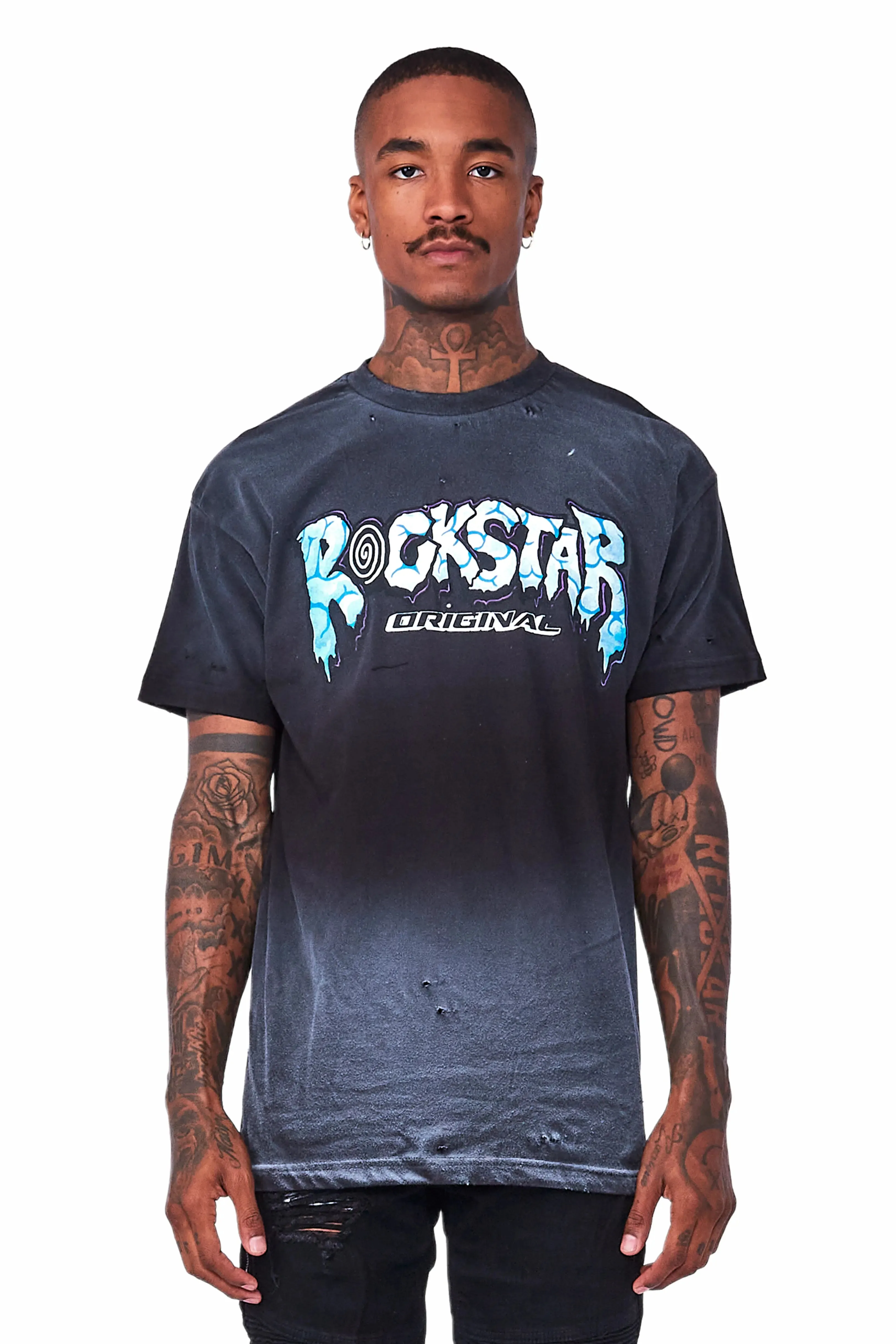 Gorka Black Graphic T-Shirt sold by Rockstar Original product image thumbnail 3