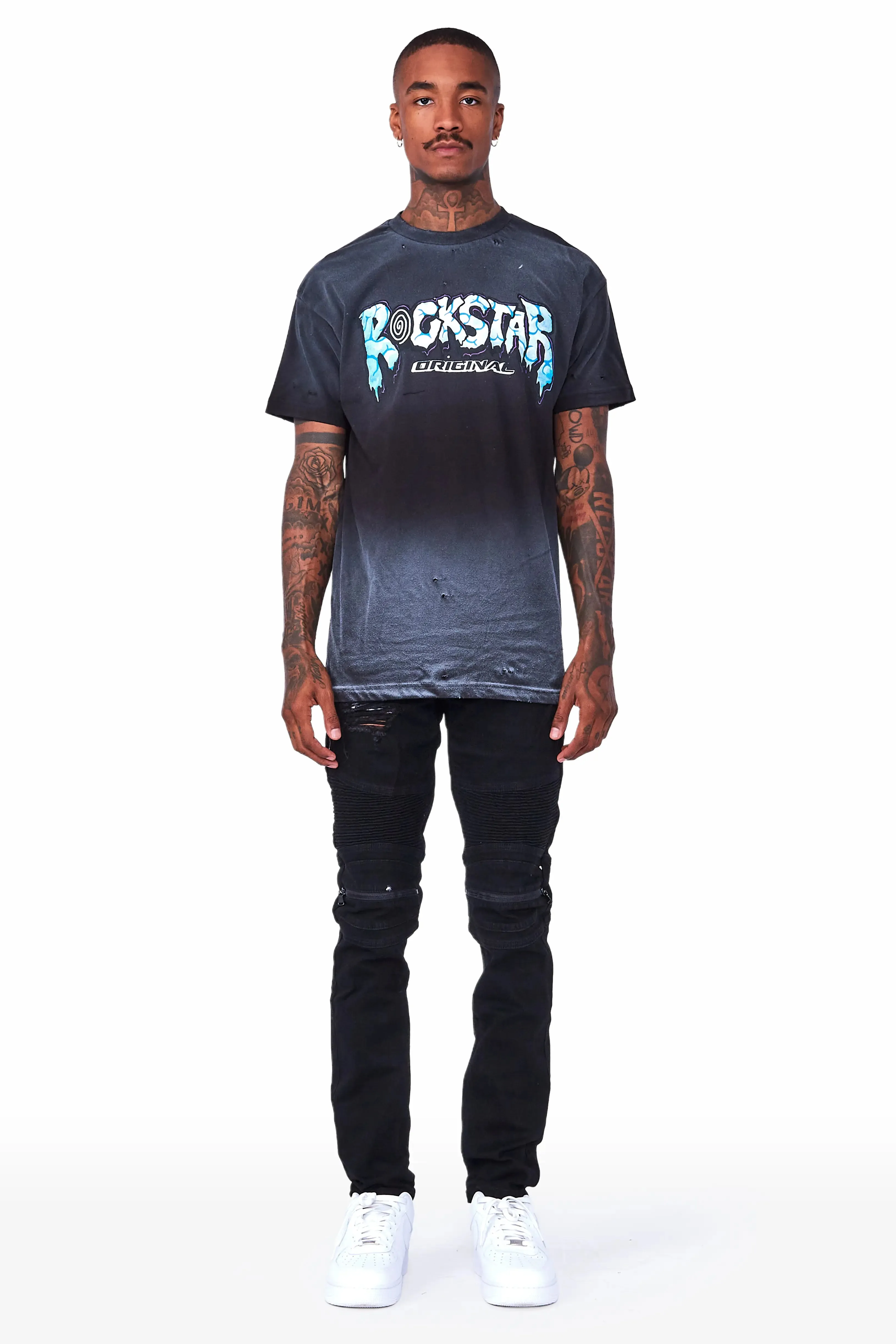 Gorka Black Graphic T-Shirt sold by Rockstar Original product image thumbnail 4