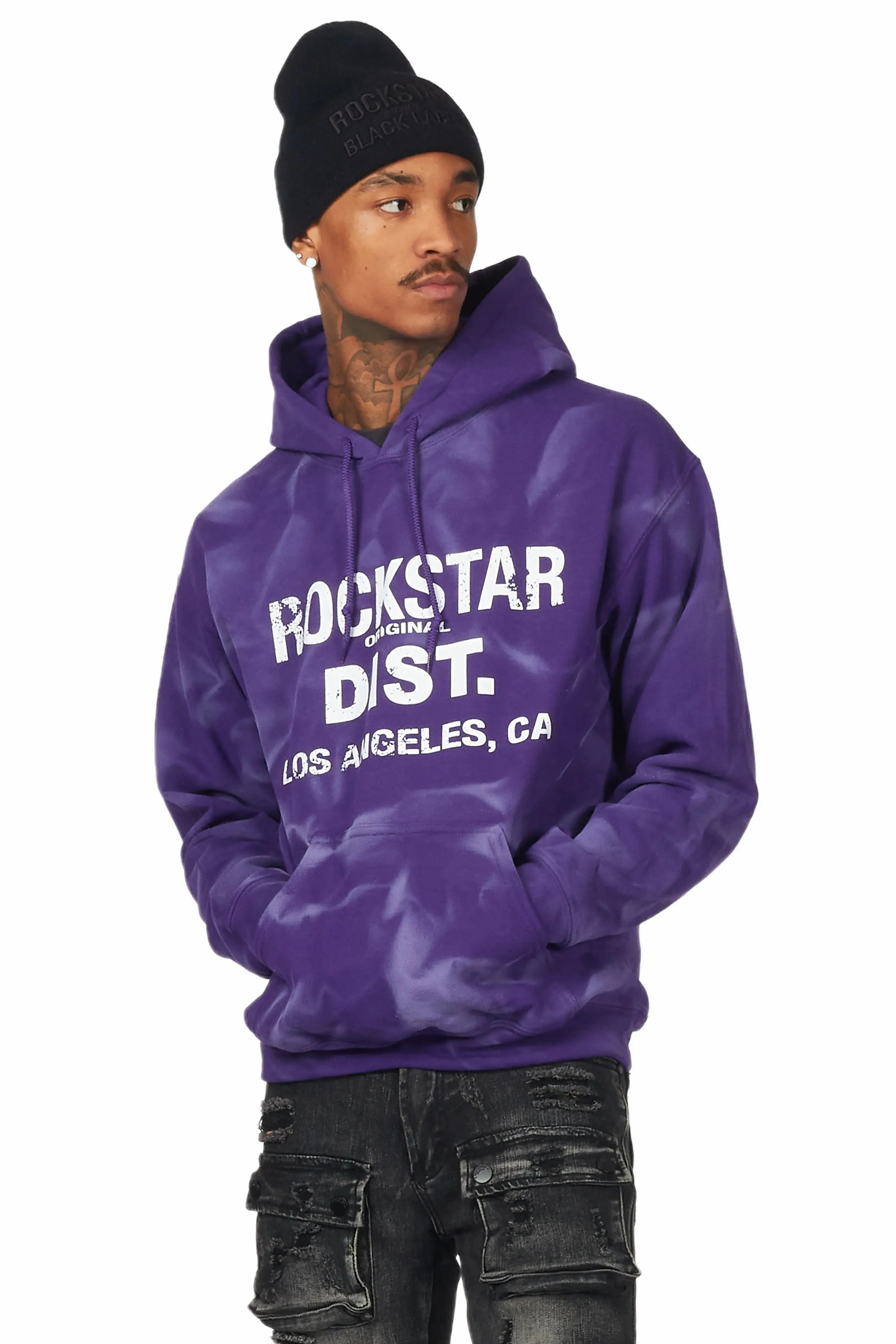 Nelly Purple Graphic Hoodie sold by Rockstar Original product image thumbnail 3