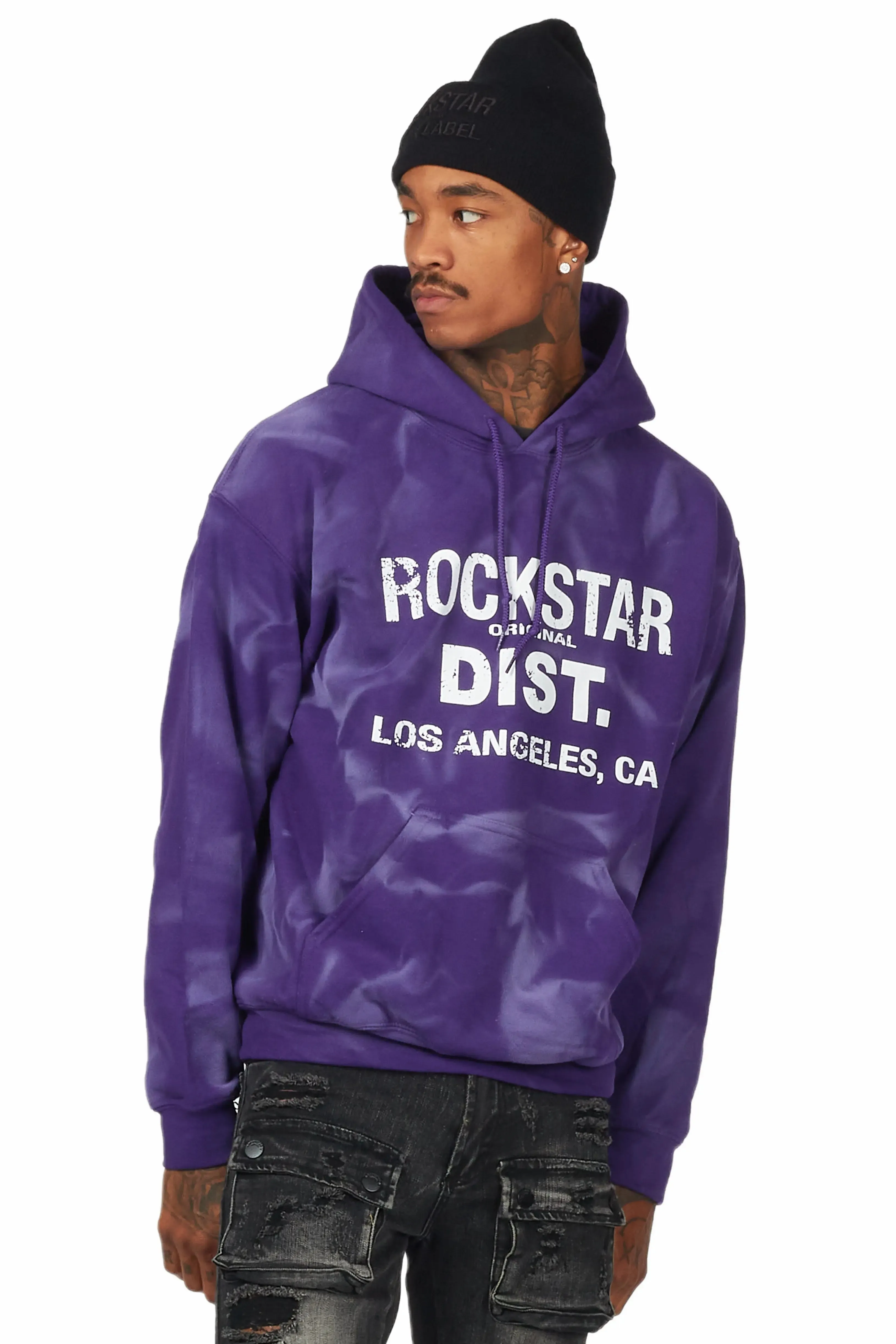 Nelly Purple Graphic Hoodie sold by Rockstar Original product image thumbnail 4