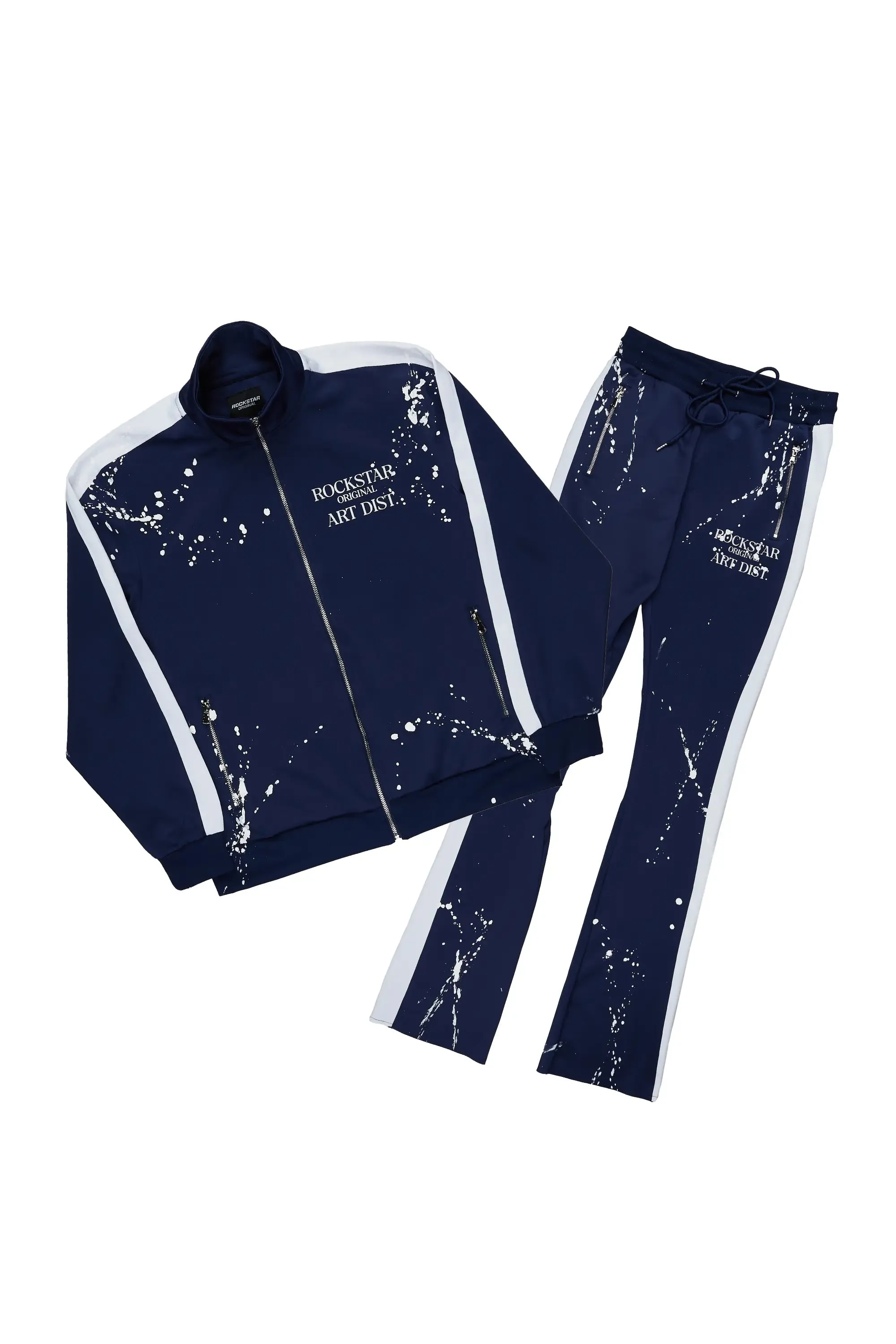 Albion Navy Tricot Stacked Track Set sold by Rockstar Original product image thumbnail 2