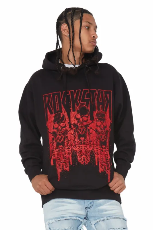 Sabbath Black Graphic Printed Hoodie sold by Rockstar Original