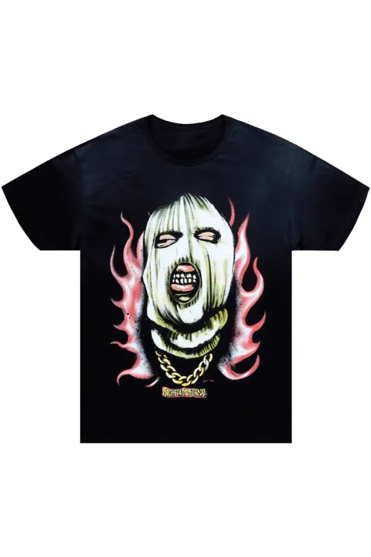 Cece Black Oversized T-Shirt sold by Rockstar Original