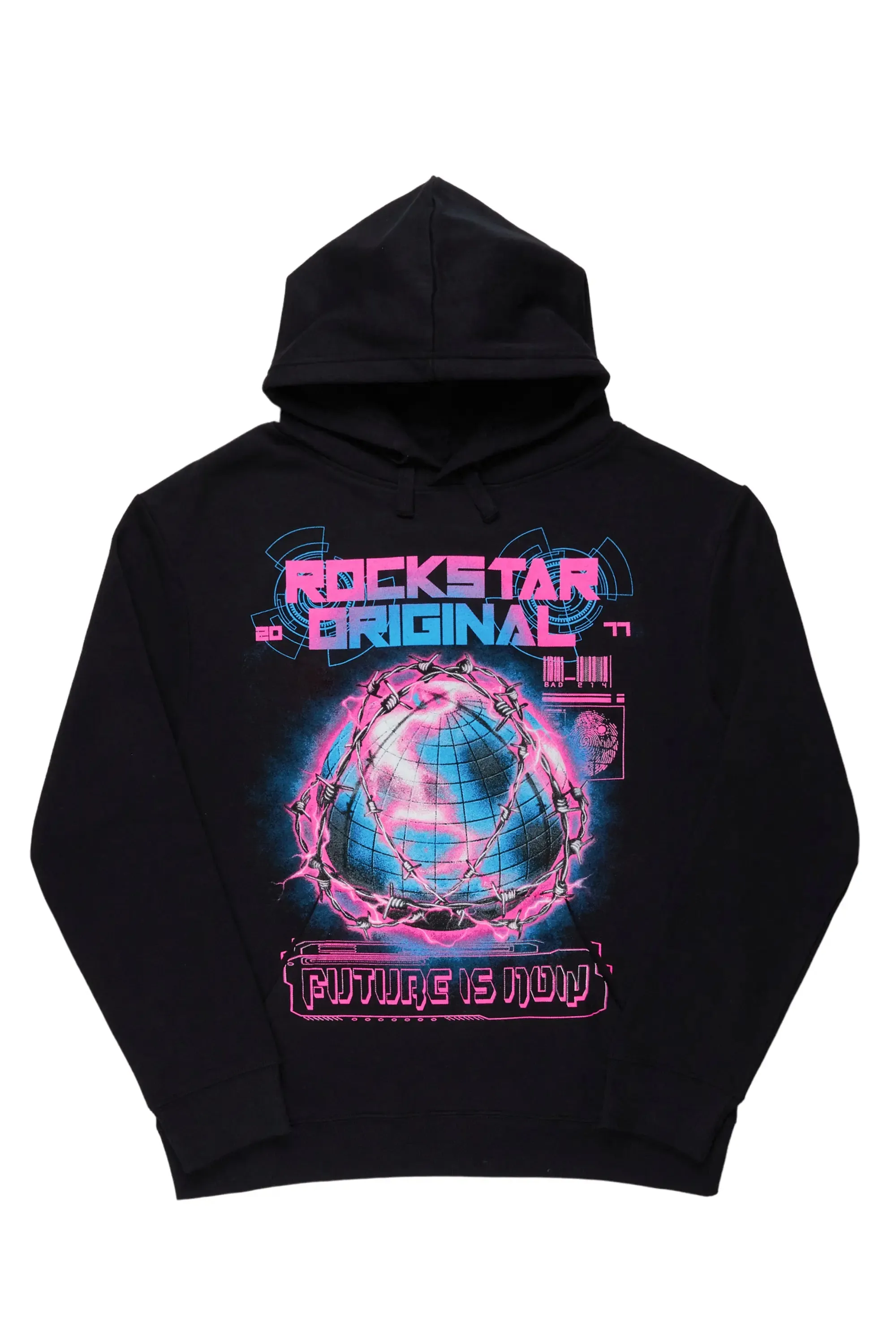 Digital Black Graphic Hoodie sold by Rockstar Original product image thumbnail 2