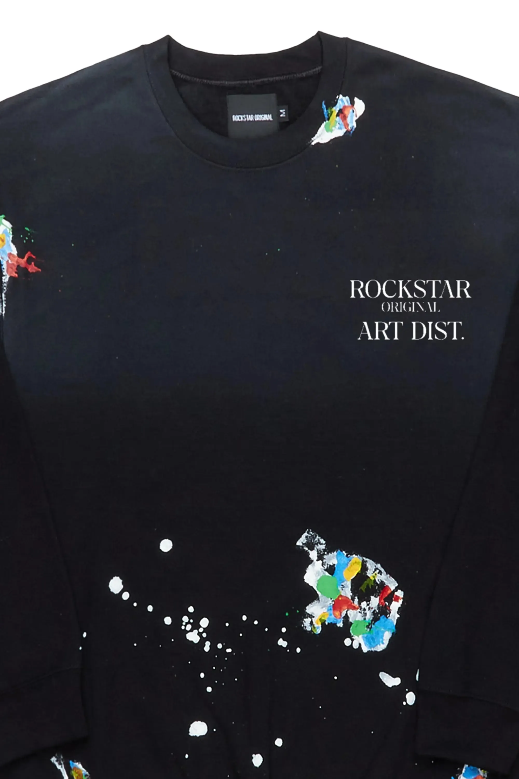 Rockstar Art Dist Black Crewneck sold by Rockstar Original product image thumbnail 2