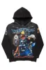 Innis Black Distressed Graphic Hoodie sold by Rockstar Original