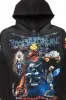 Innis Black Distressed Graphic Hoodie sold by Rockstar Original