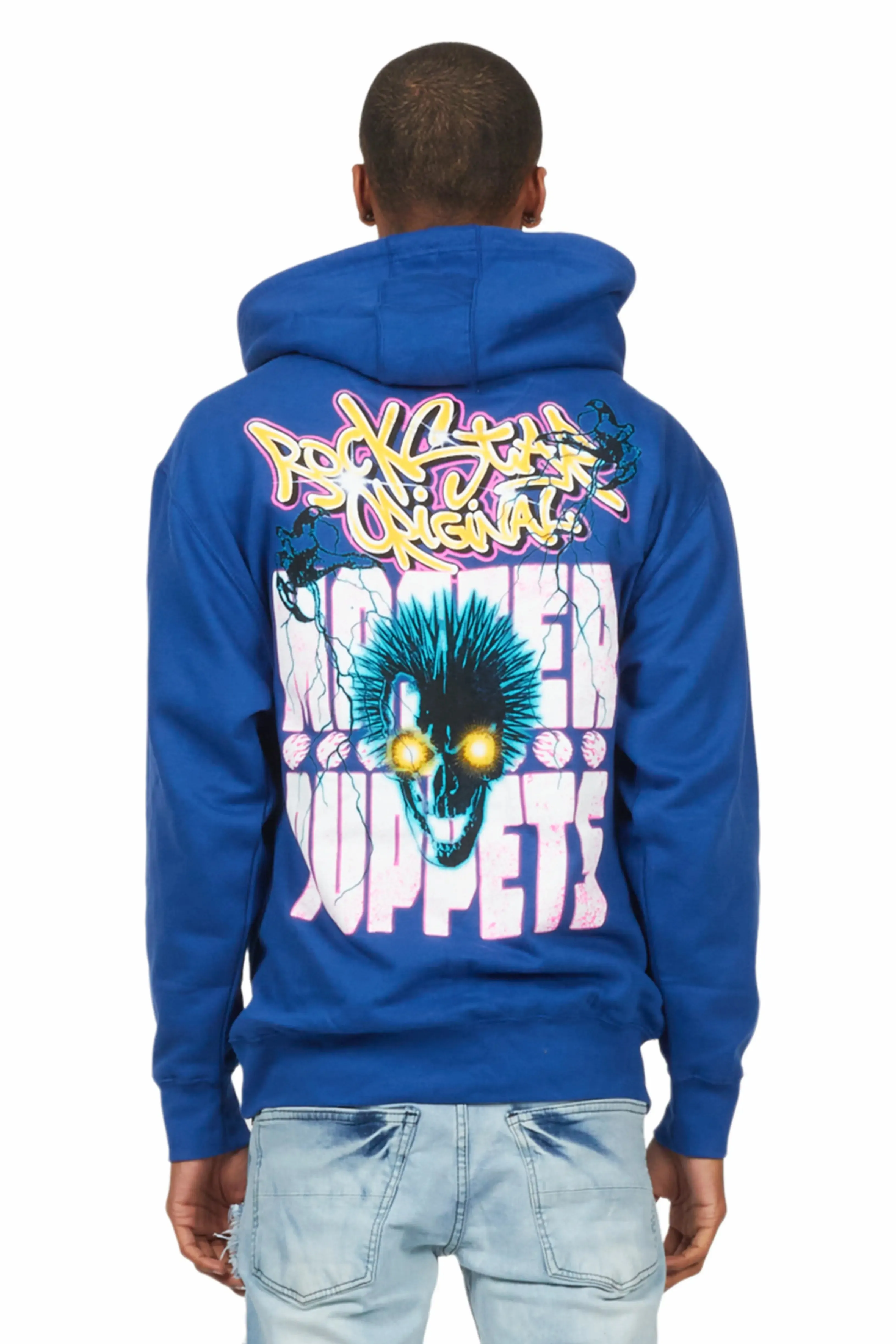 Niko Royal Blue Graphic Hoodie sold by Rockstar Original product image thumbnail 5