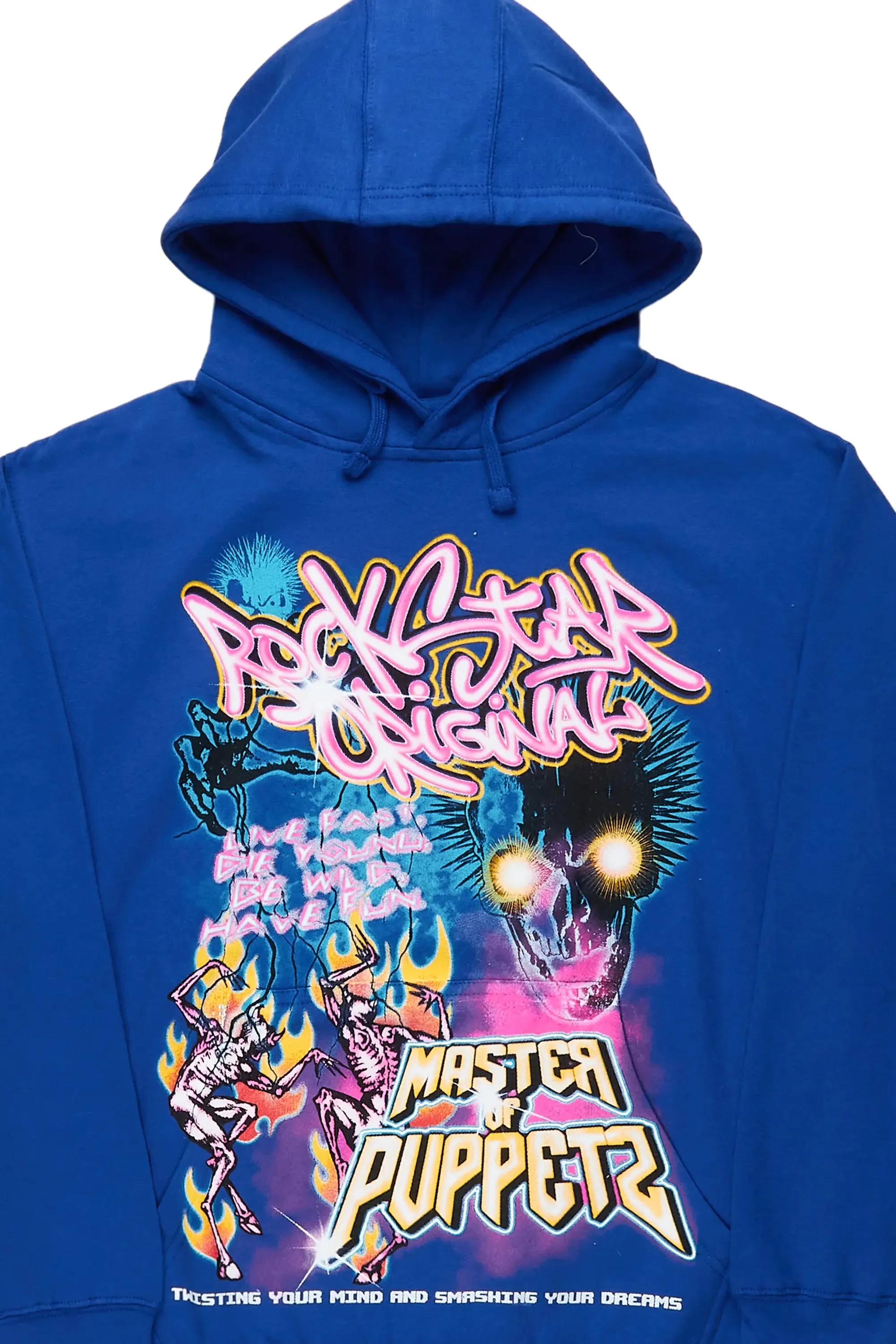 Niko Royal Blue Graphic Hoodie sold by Rockstar Original product image thumbnail 3