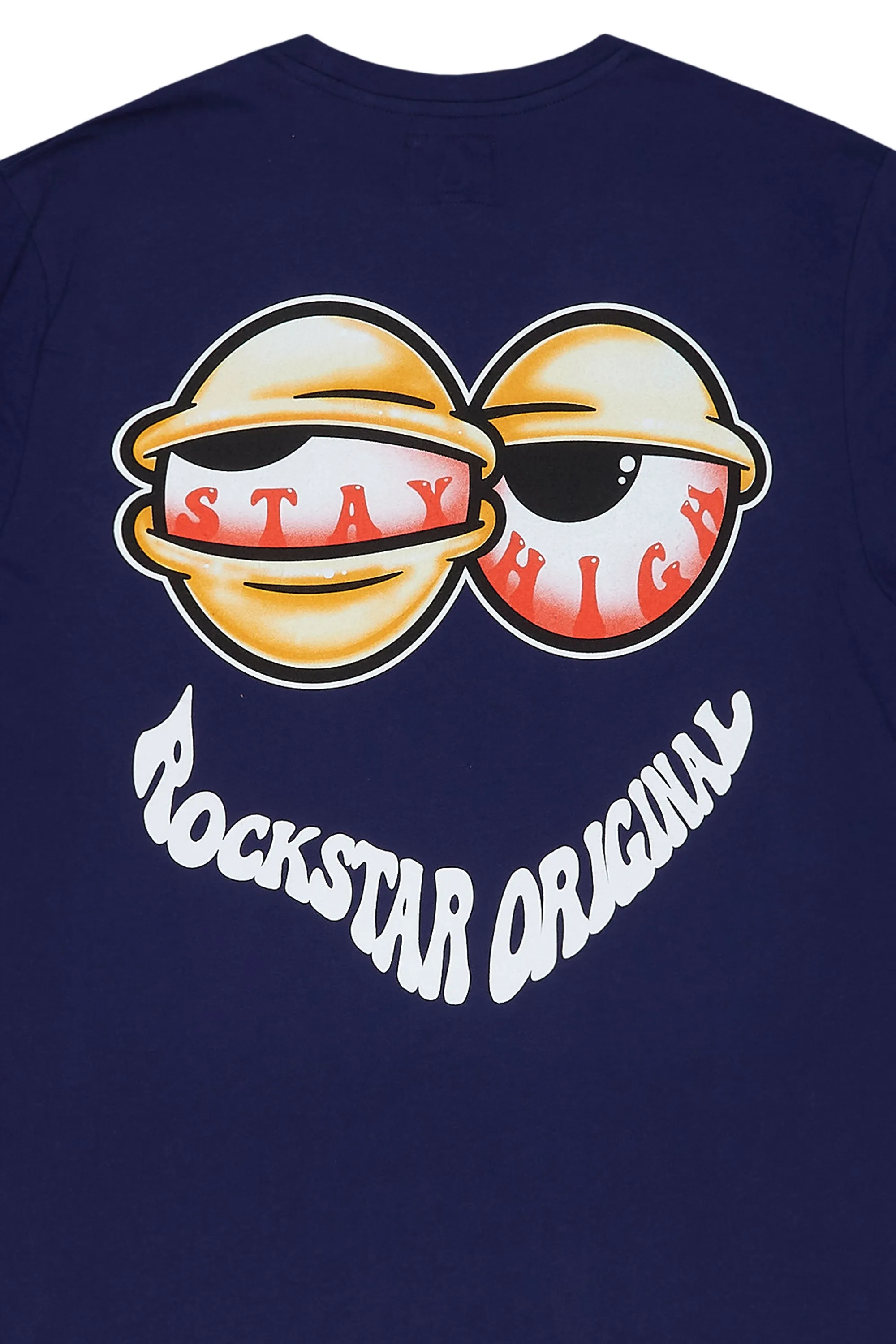 Highya Navy Graphic T-Shirt sold by Rockstar Original product image thumbnail 2