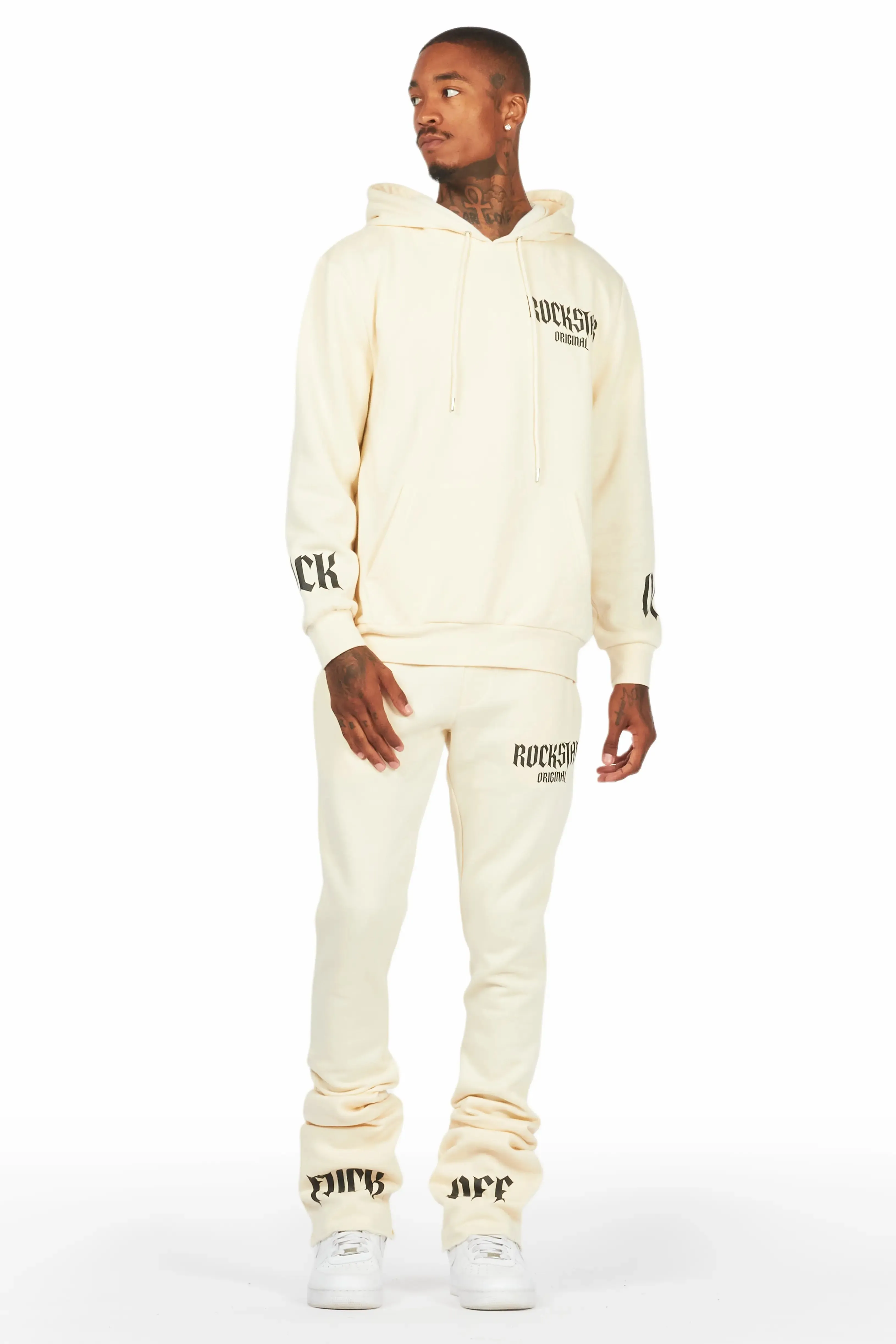 Omar Tan Stacked Flare Track Set sold by Rockstar Original