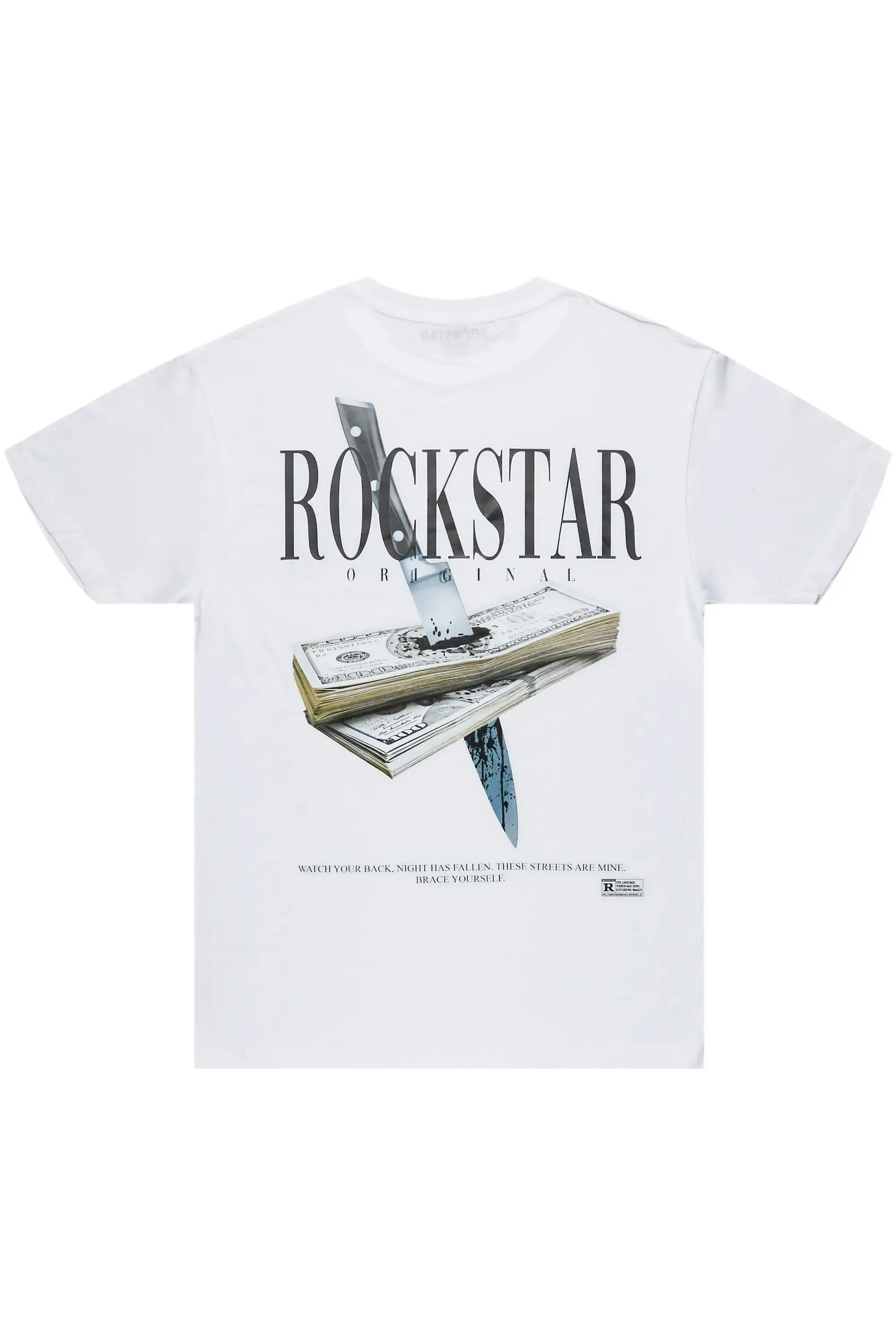 Sheridan White Oversized T-Shirt sold by Rockstar Original