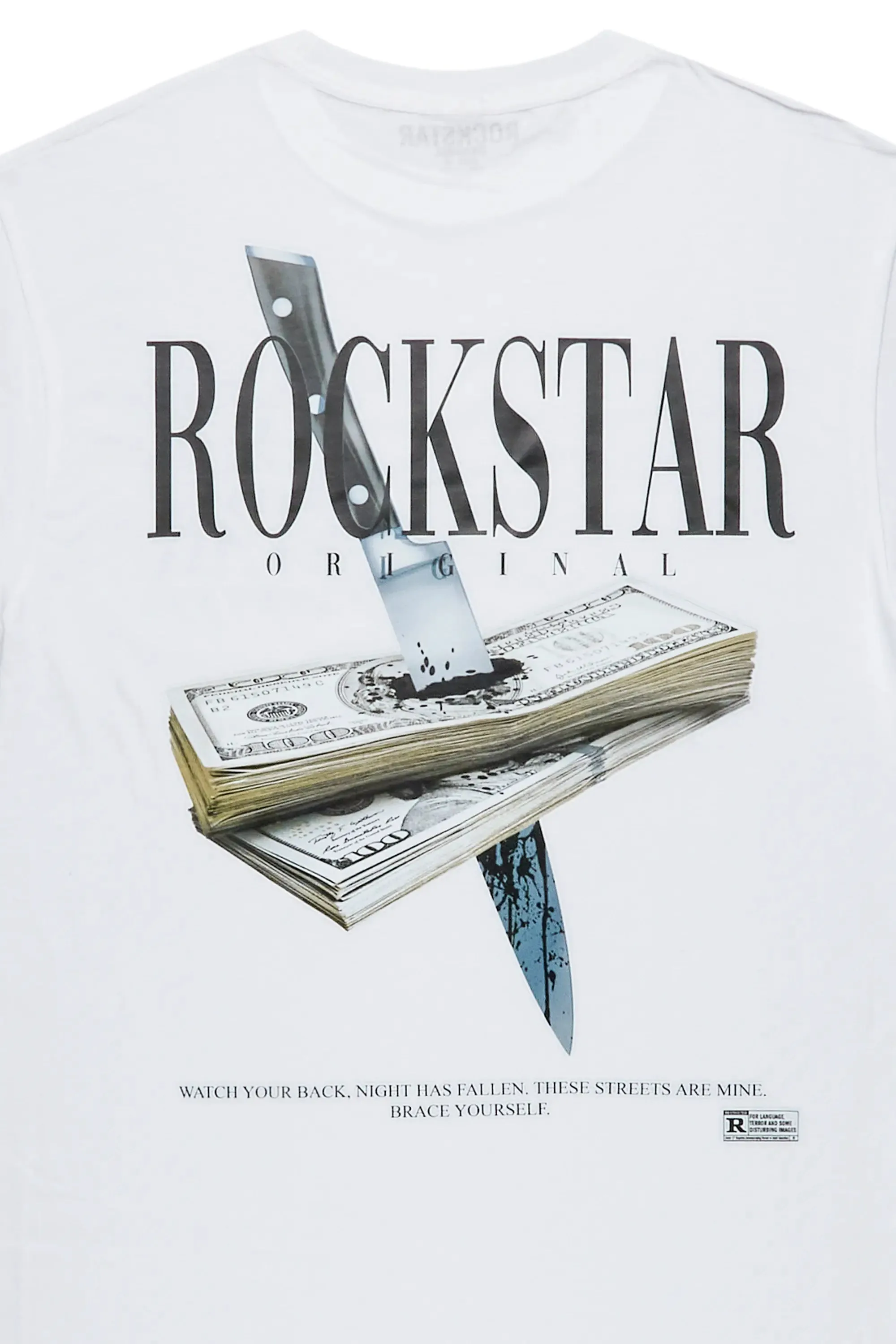 Sheridan White Oversized T-Shirt sold by Rockstar Original product image thumbnail 2
