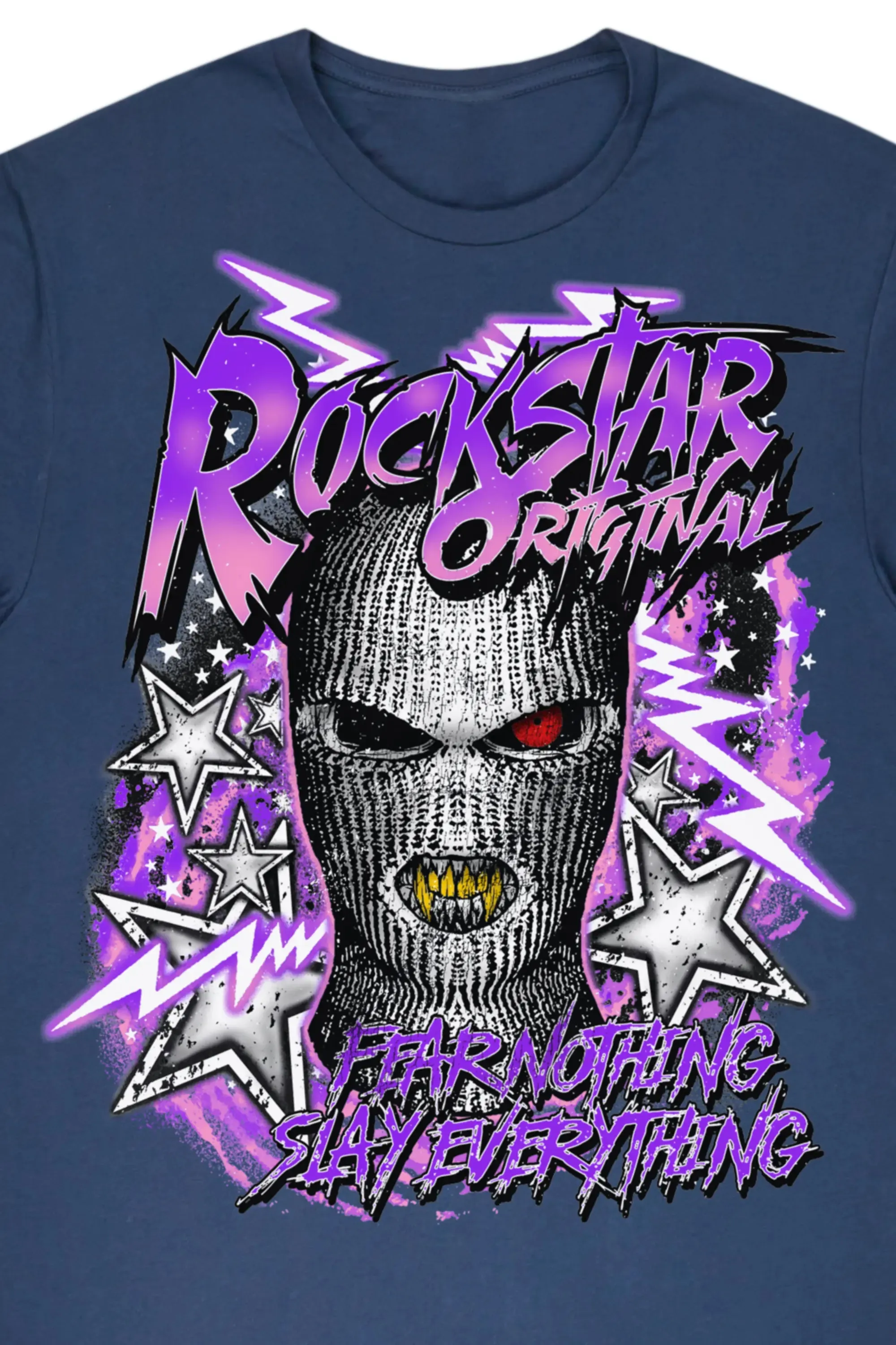 Brigit Blue Oversized T-Shirt sold by Rockstar Original product image thumbnail 2