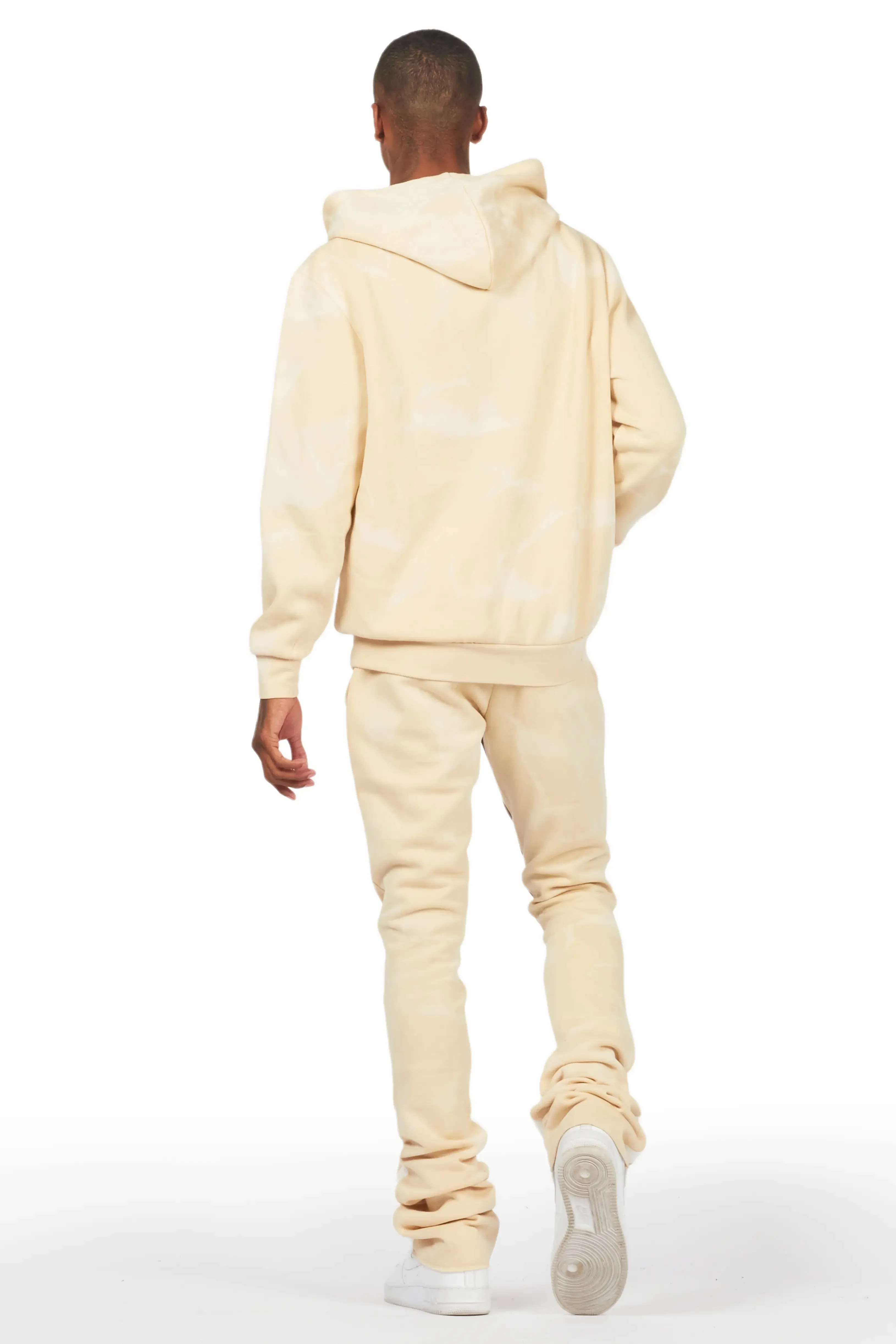 Nelly Beige Hoodie/Super Stacked Flare Pant Set sold by Rockstar Original product image thumbnail 4