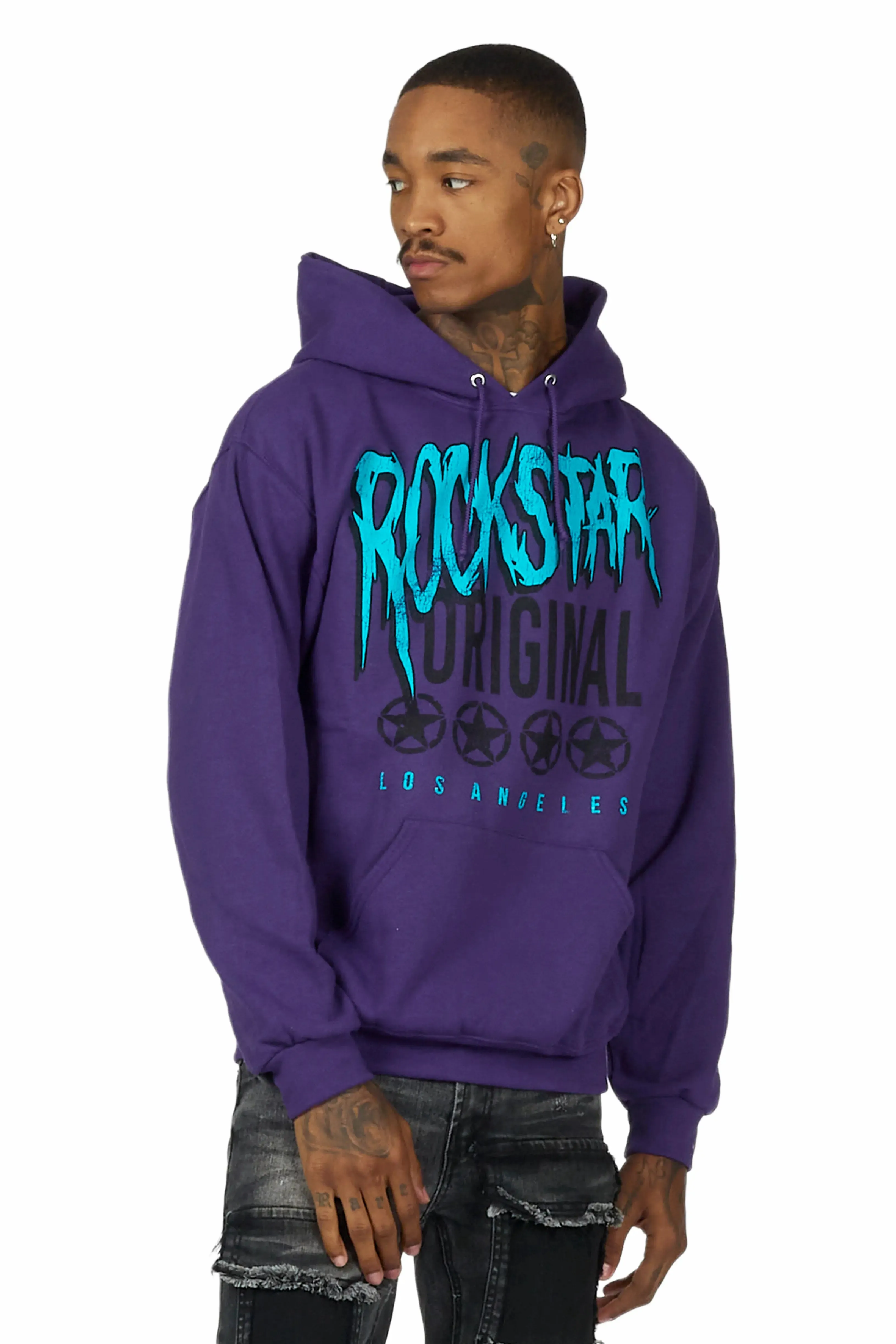 Wizzurd Purple Graphic Hoodie sold by Rockstar Original