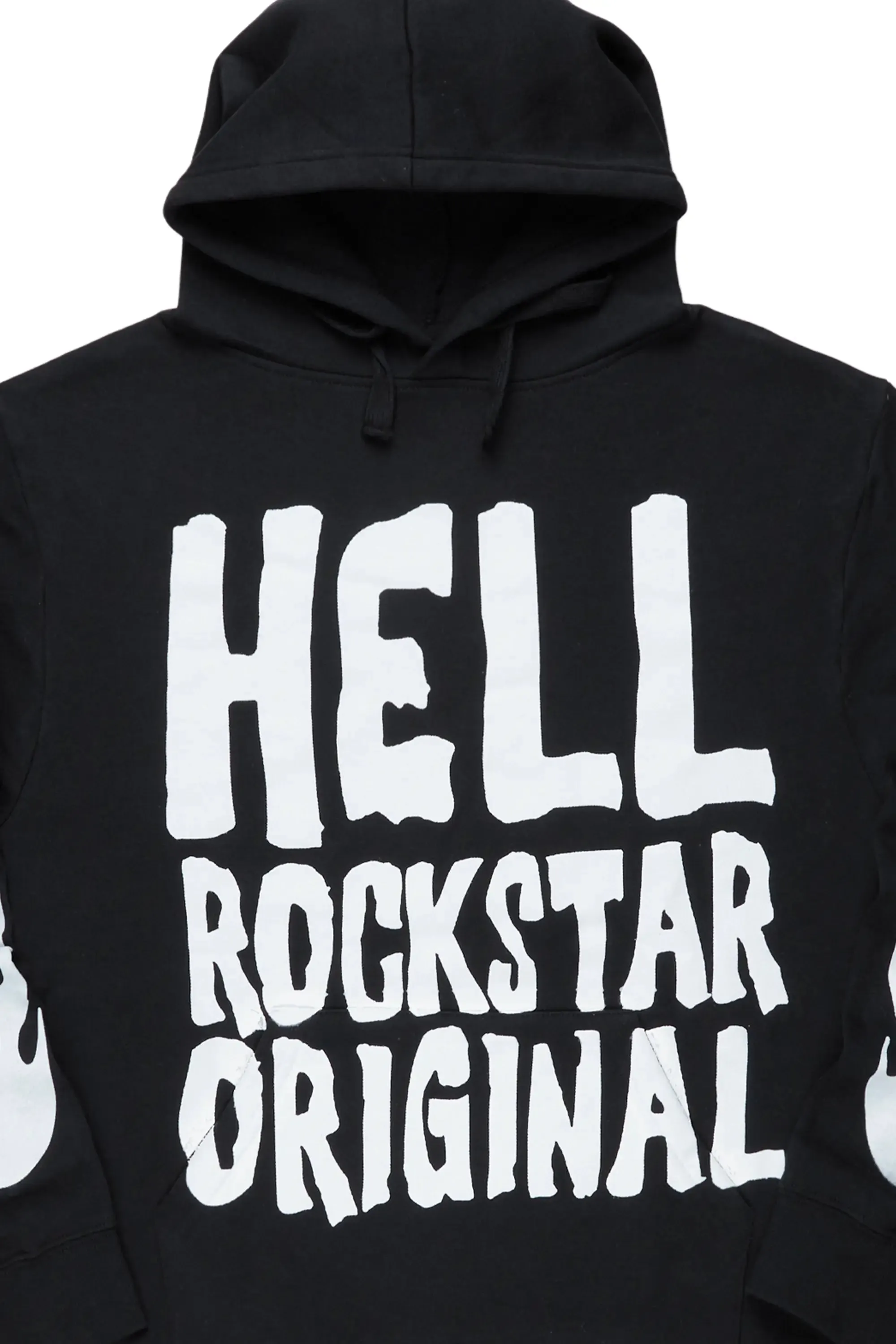 Theon Black Graphic Hoodie sold by Rockstar Original product image thumbnail 3