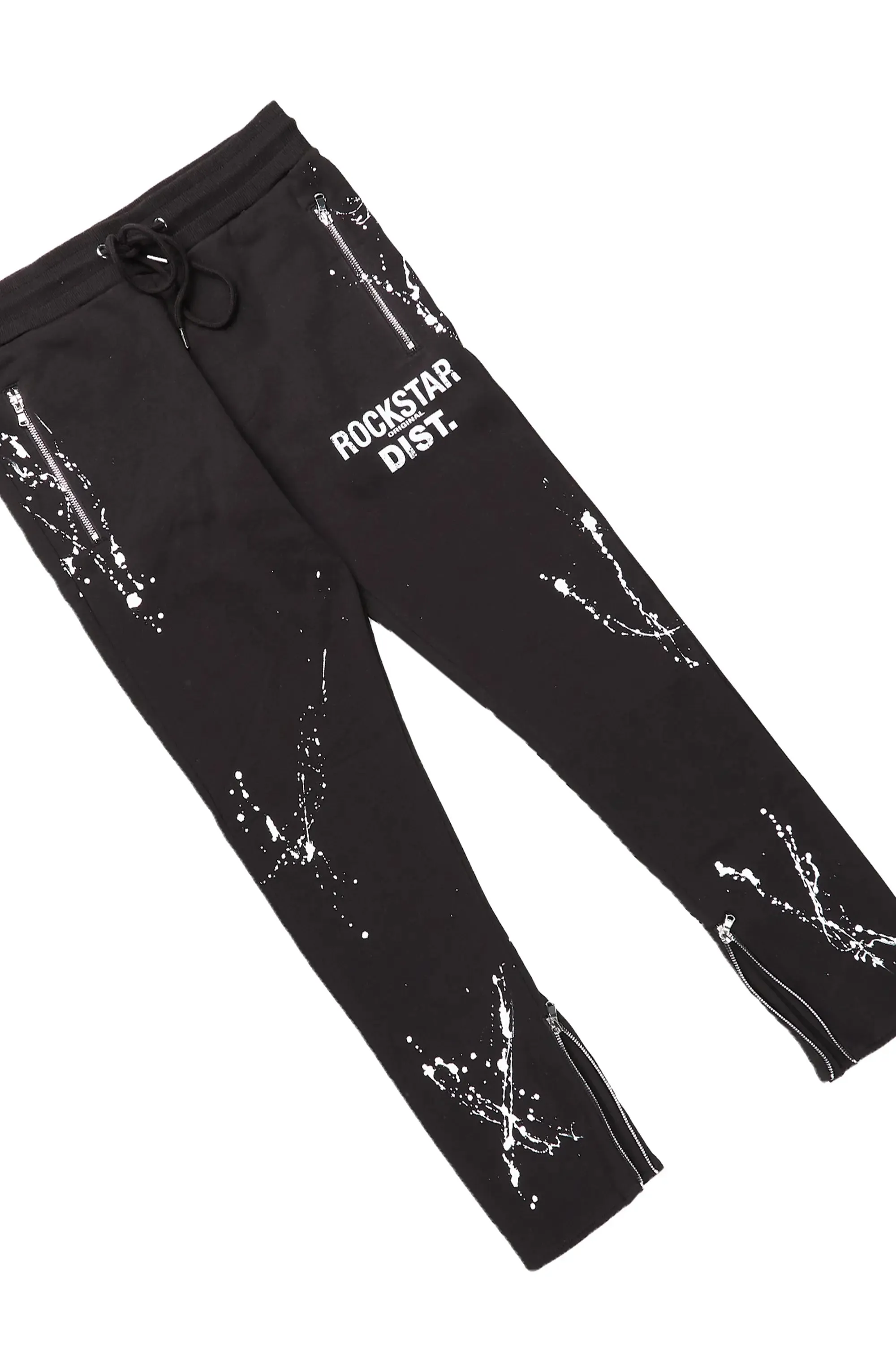 Reece Black Slim Fit Track Set sold by Rockstar Original product image thumbnail 3