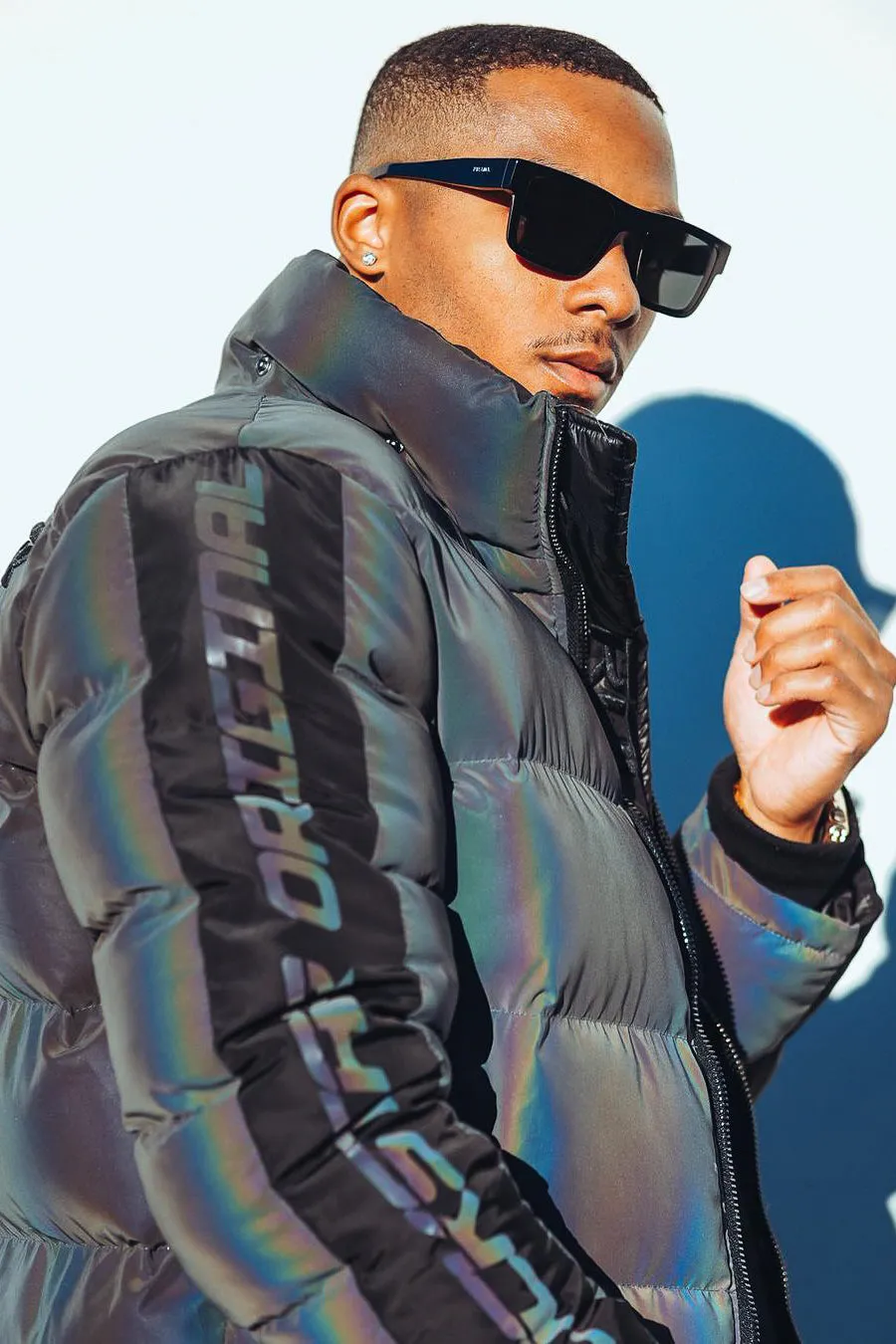 Magic Reflective Puffer Jacket sold by Rockstar Original product image thumbnail 3