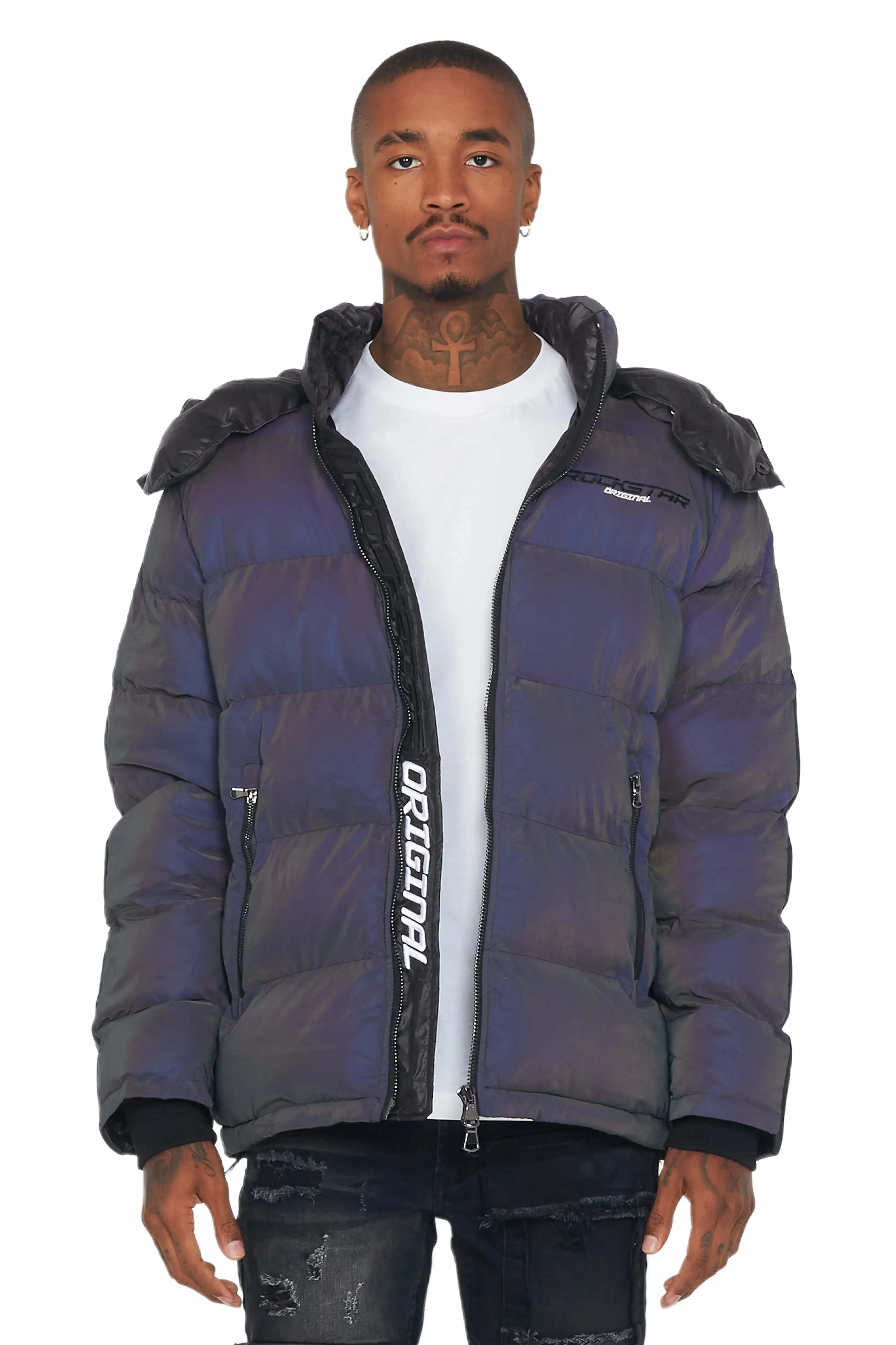 Magic Reflective Puffer Jacket sold by Rockstar Original product image thumbnail 2