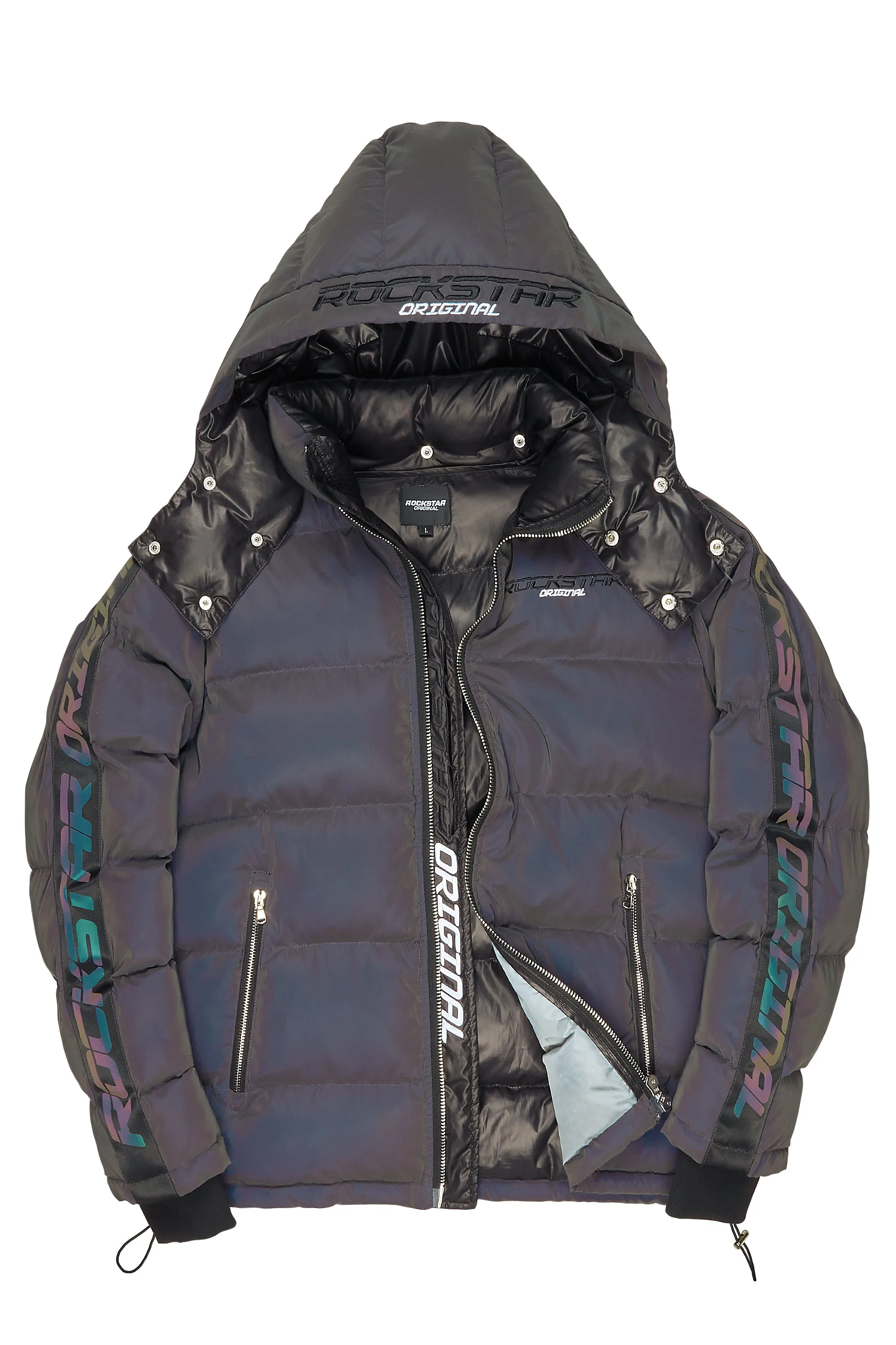 Magic Reflective Puffer Jacket sold by Rockstar Original