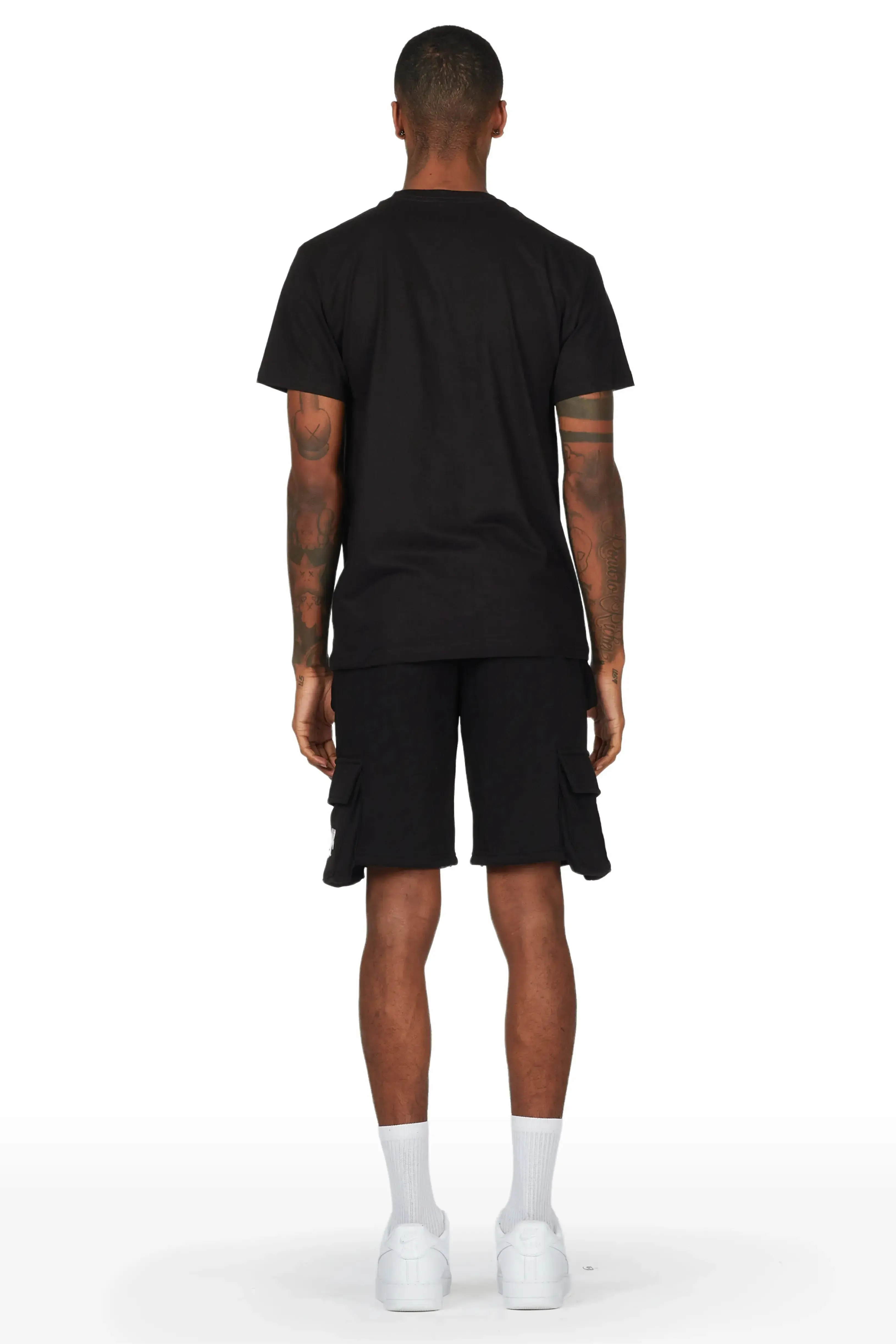 Bad Brains Black T-Shirt Short Set sold by Rockstar Original product image thumbnail 5